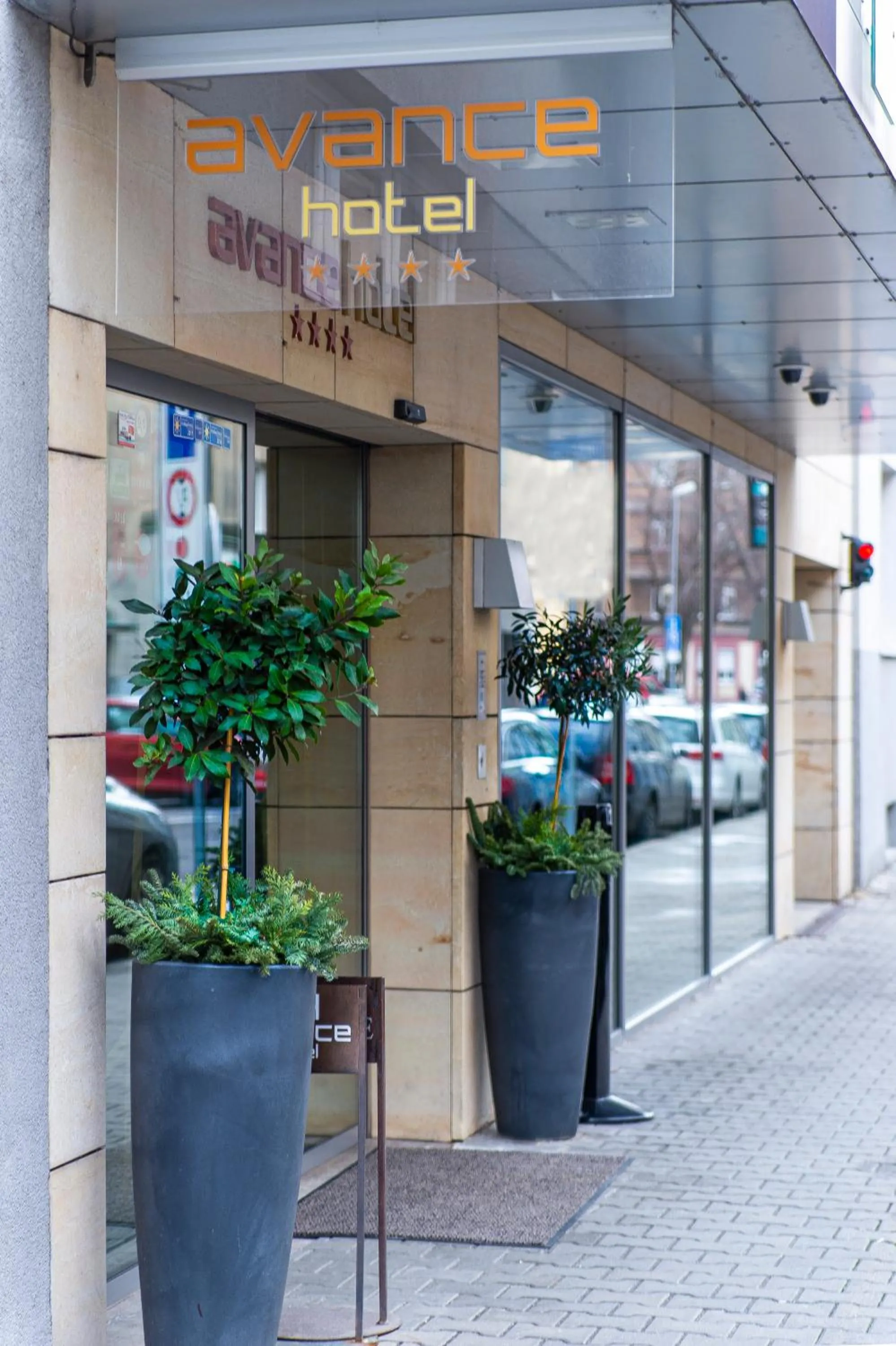 Facade/entrance in Hotel Avance
