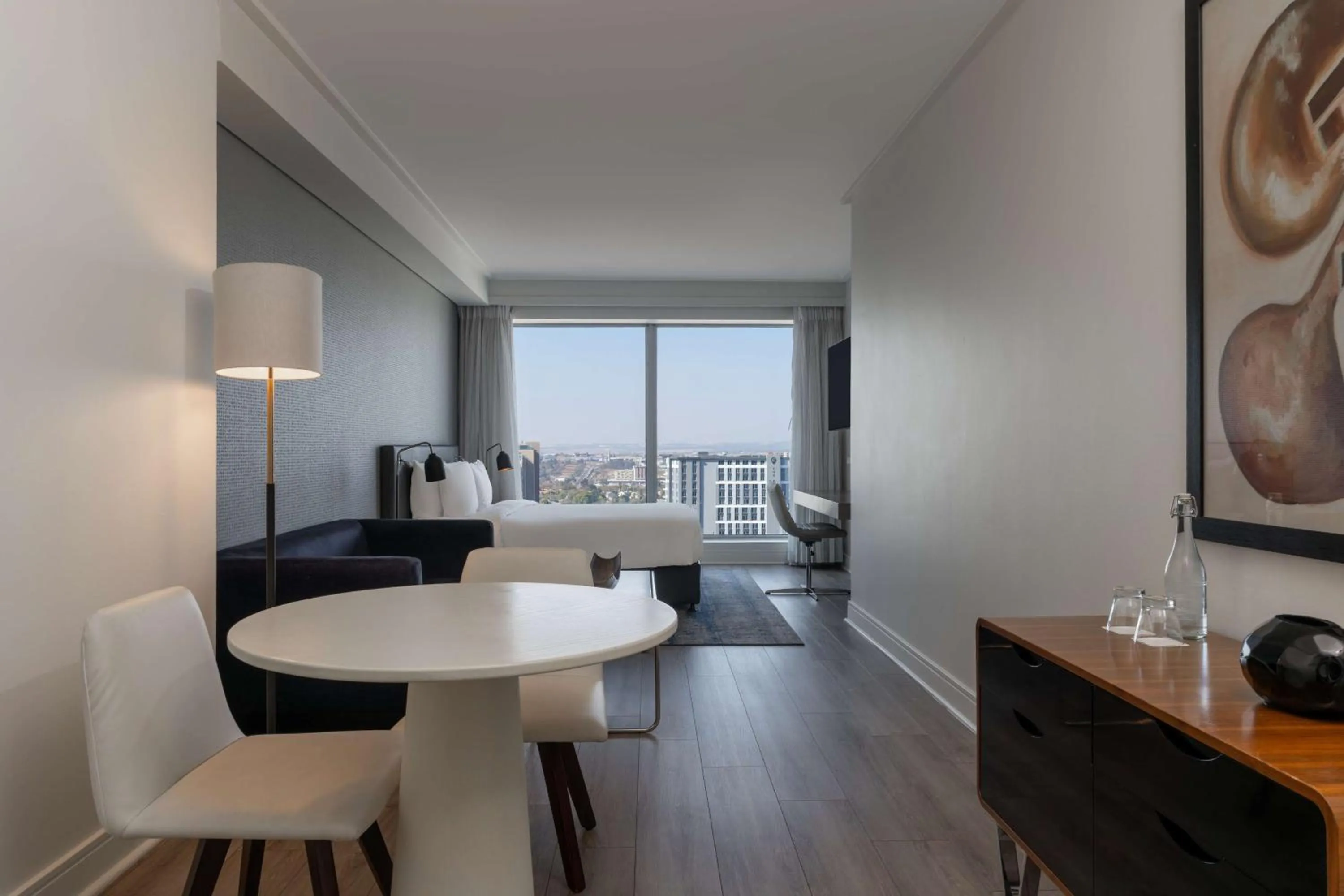 Photo of the whole room in Radisson Blu Gautrain Hotel, Sandton Johannesburg