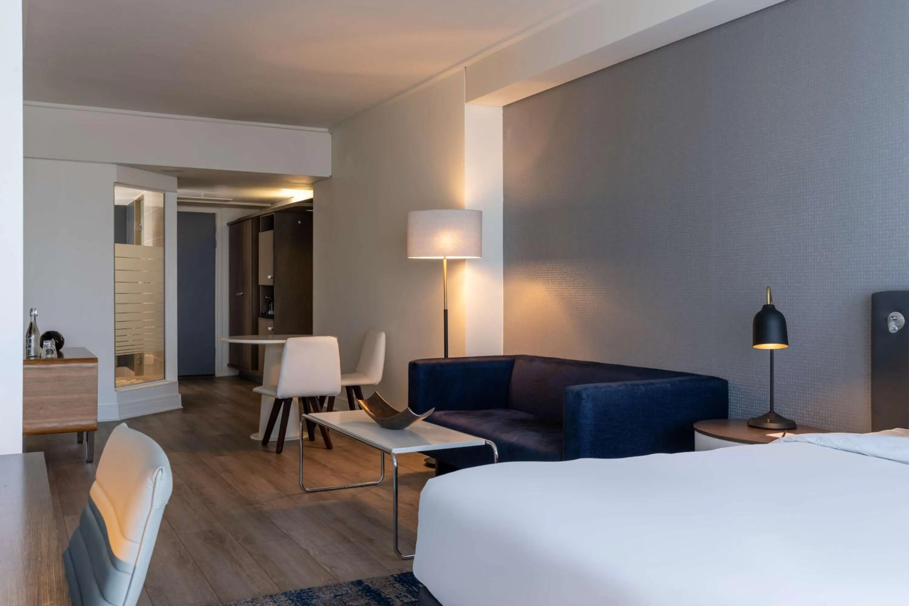 Photo of the whole room, Bed in Radisson Blu Gautrain Hotel, Sandton Johannesburg