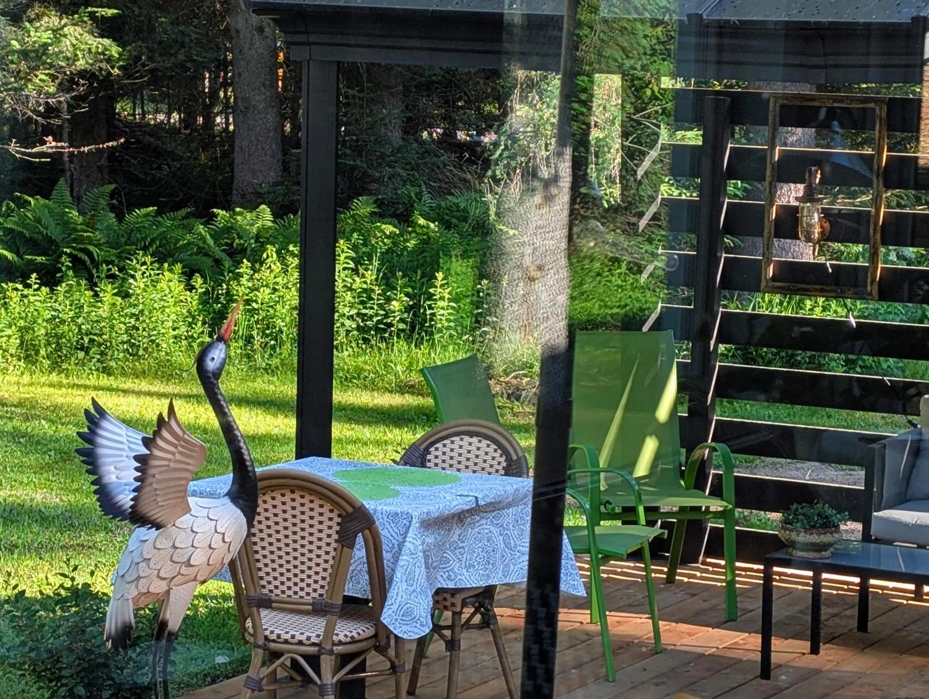 Patio in La Tremblante