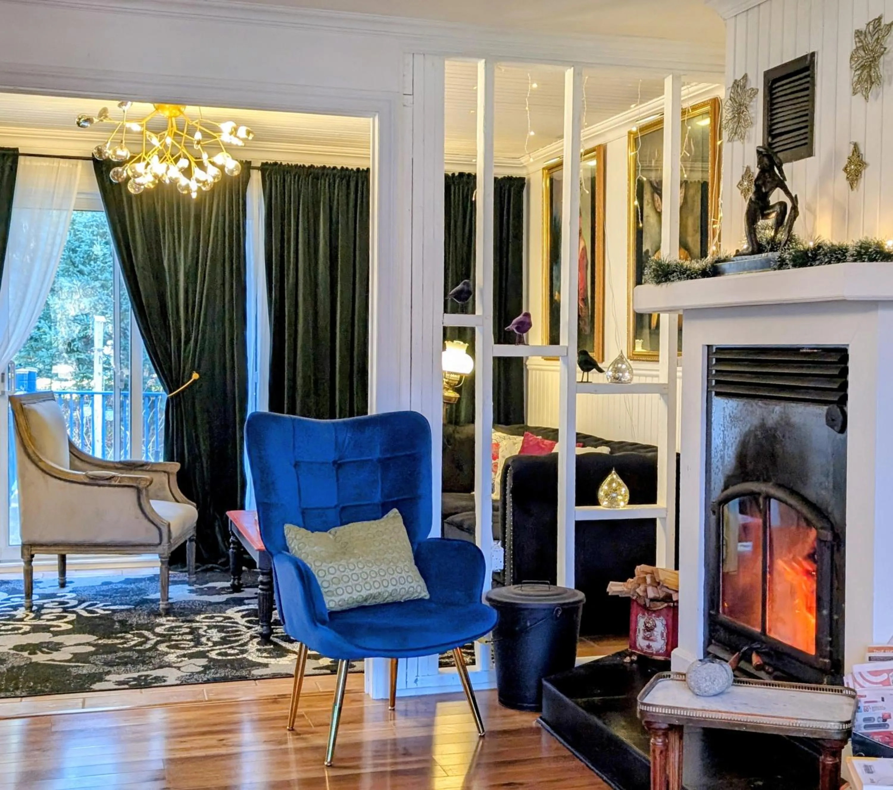Living room in La Tremblante