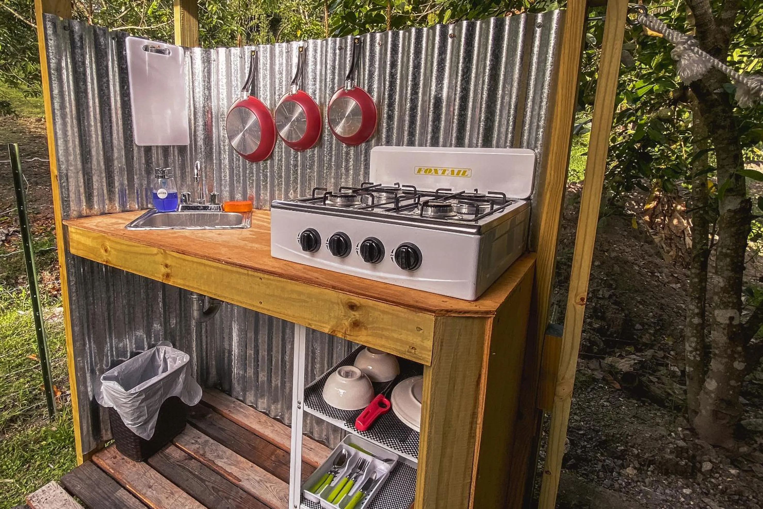 Kitchen or kitchenette in Hacienda Tres Casitas