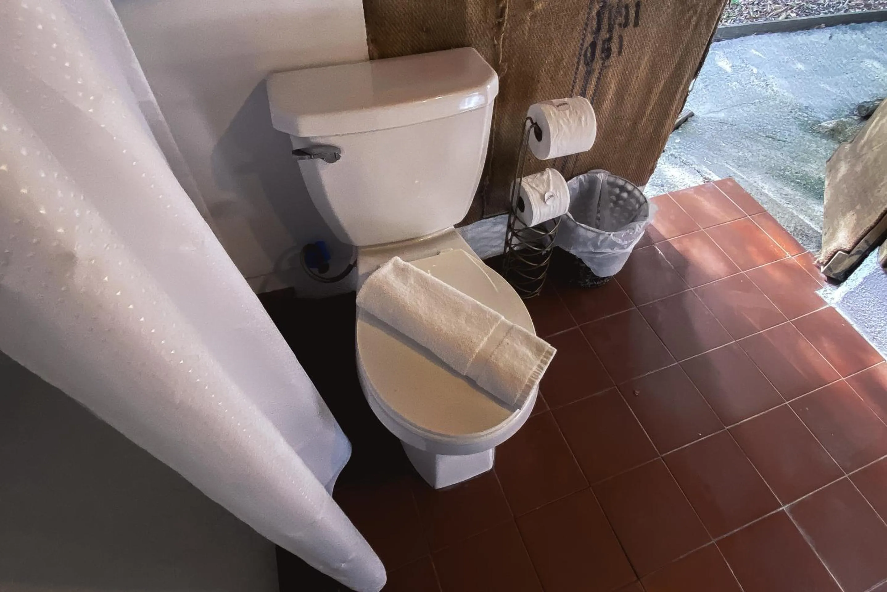 Bathroom in Hacienda Tres Casitas