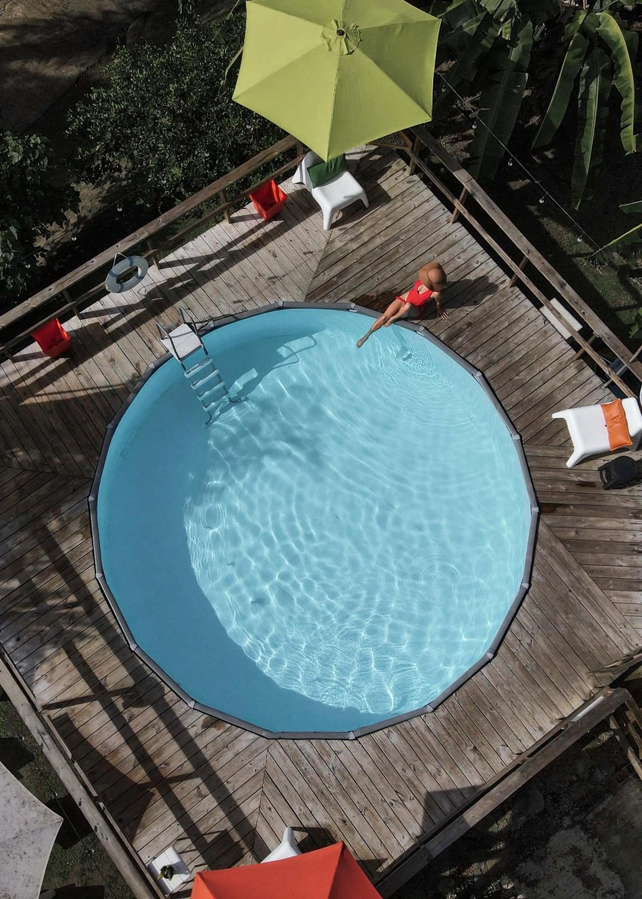 Swimming pool in Hacienda Tres Casitas