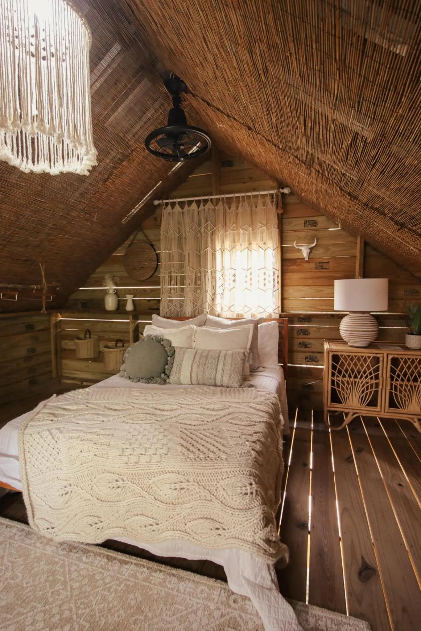 View (from property/room), Bed in Hacienda Tres Casitas