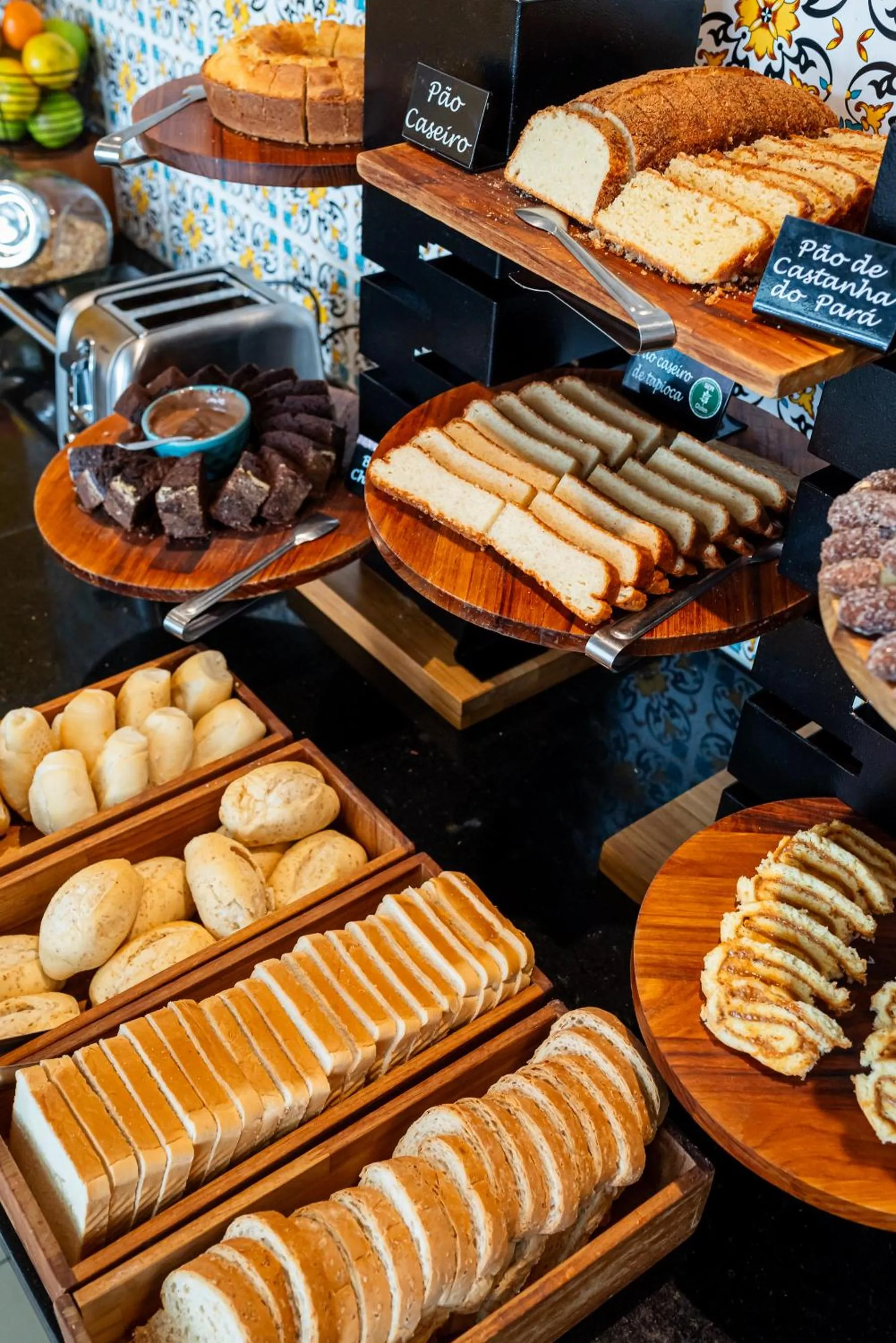 Buffet breakfast in ibis Styles Belem Nazare