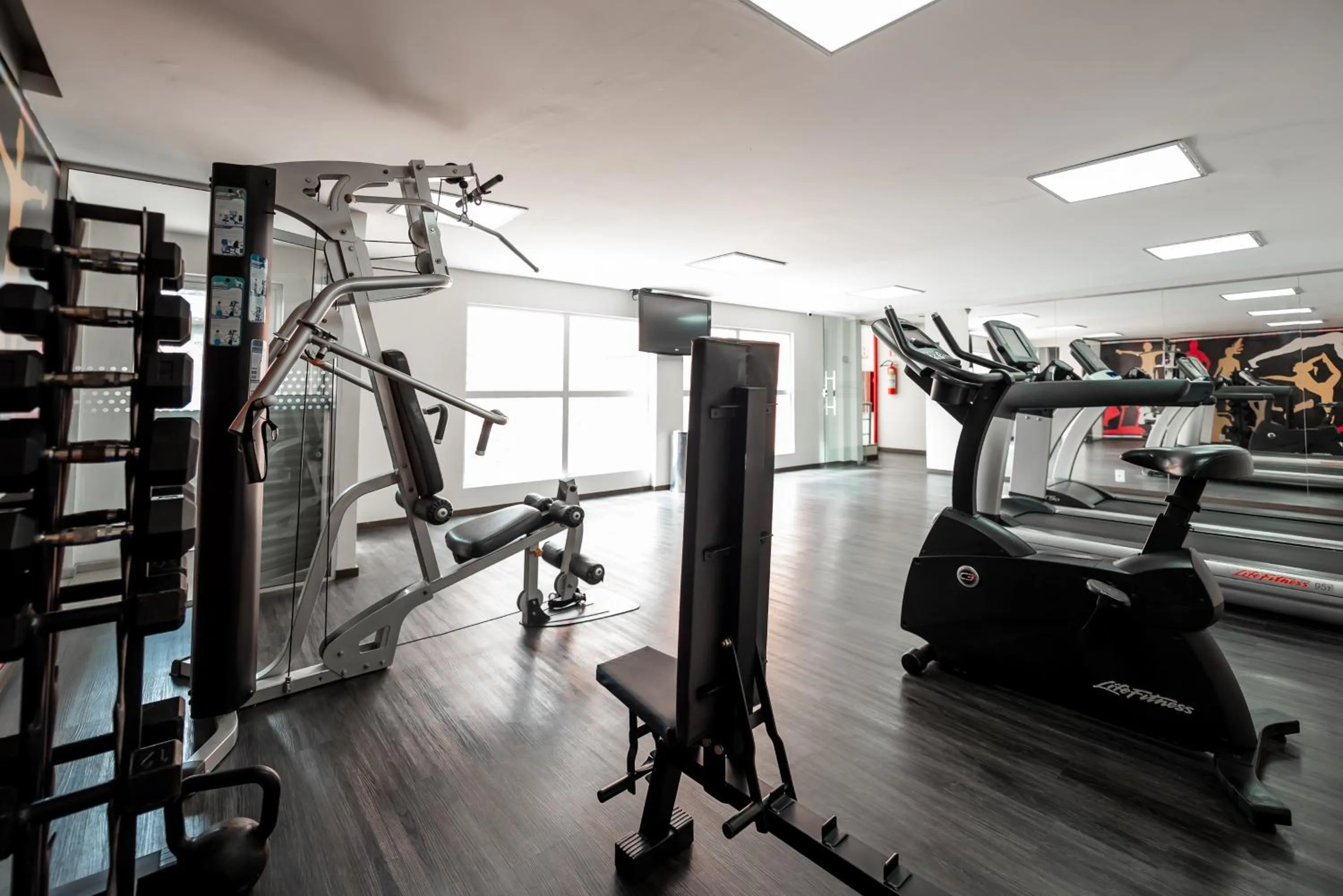 Fitness centre/facilities in ibis Styles Belem Nazare