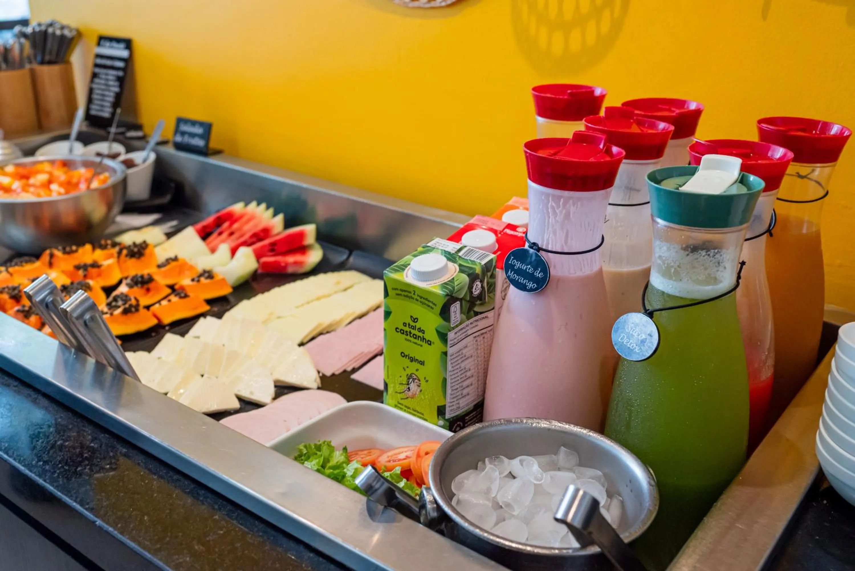 Buffet breakfast in ibis Styles Belem Nazare