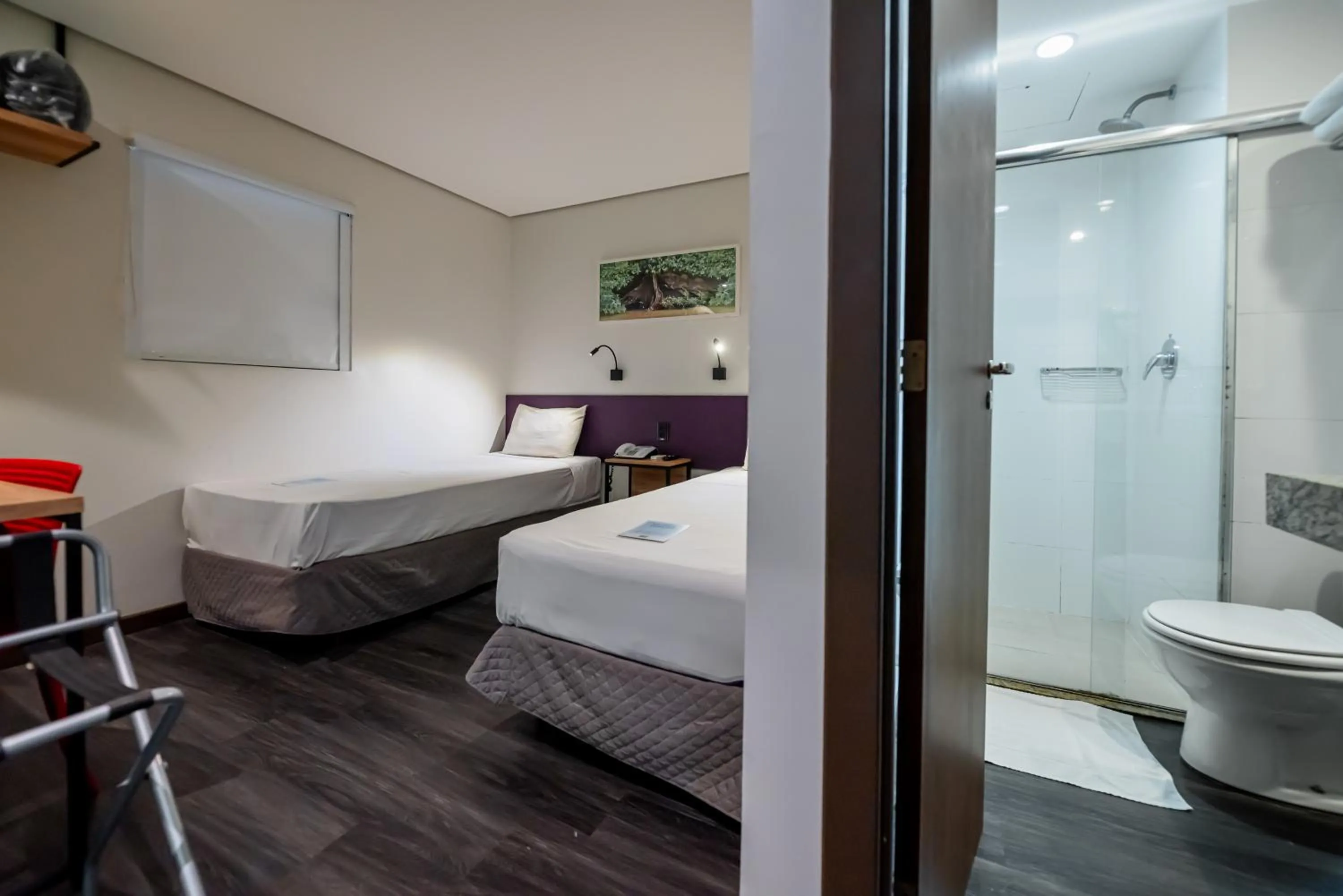 Bedroom, Bed in ibis Styles Belem Nazare