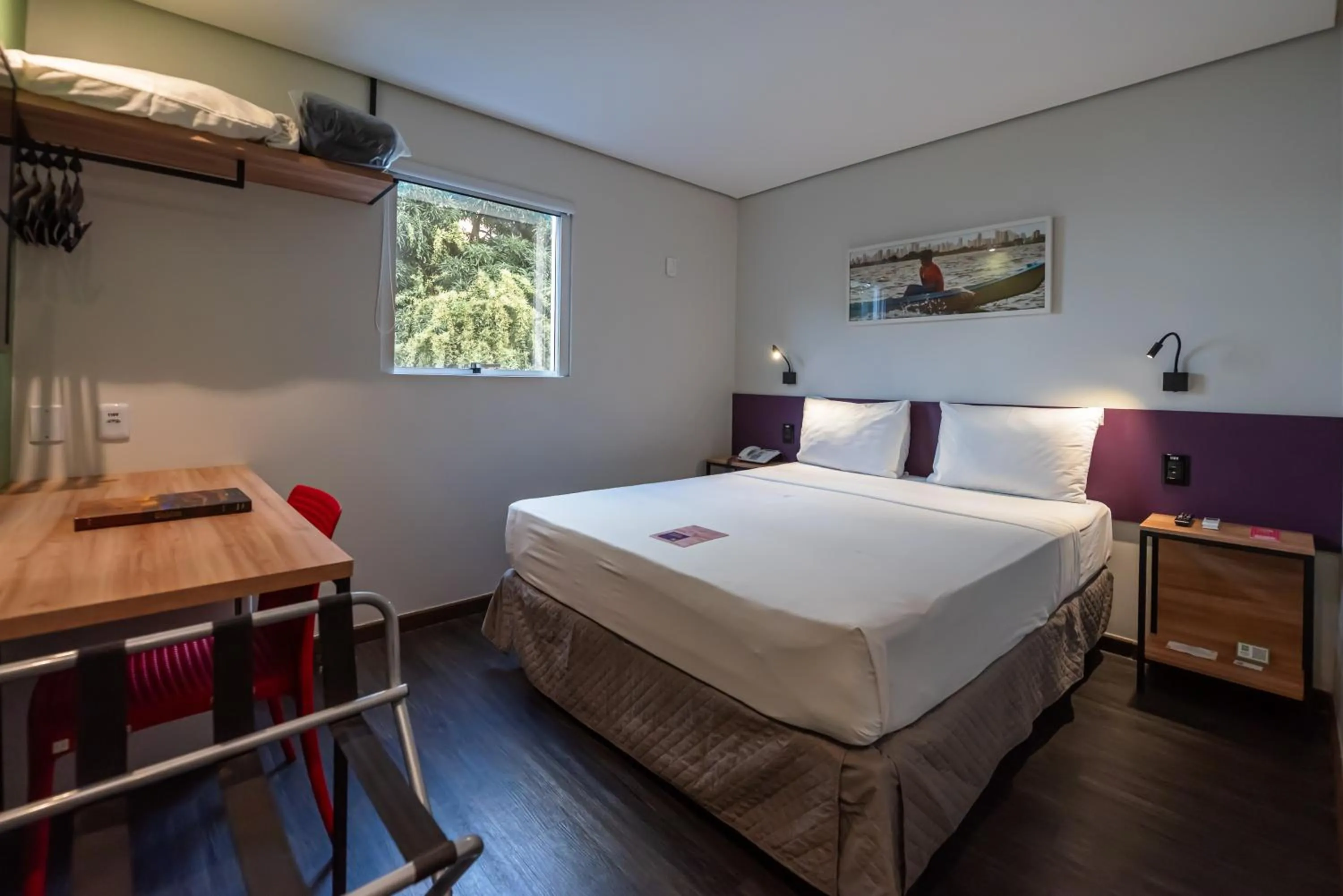 Bedroom, Bed in ibis Styles Belem Nazare