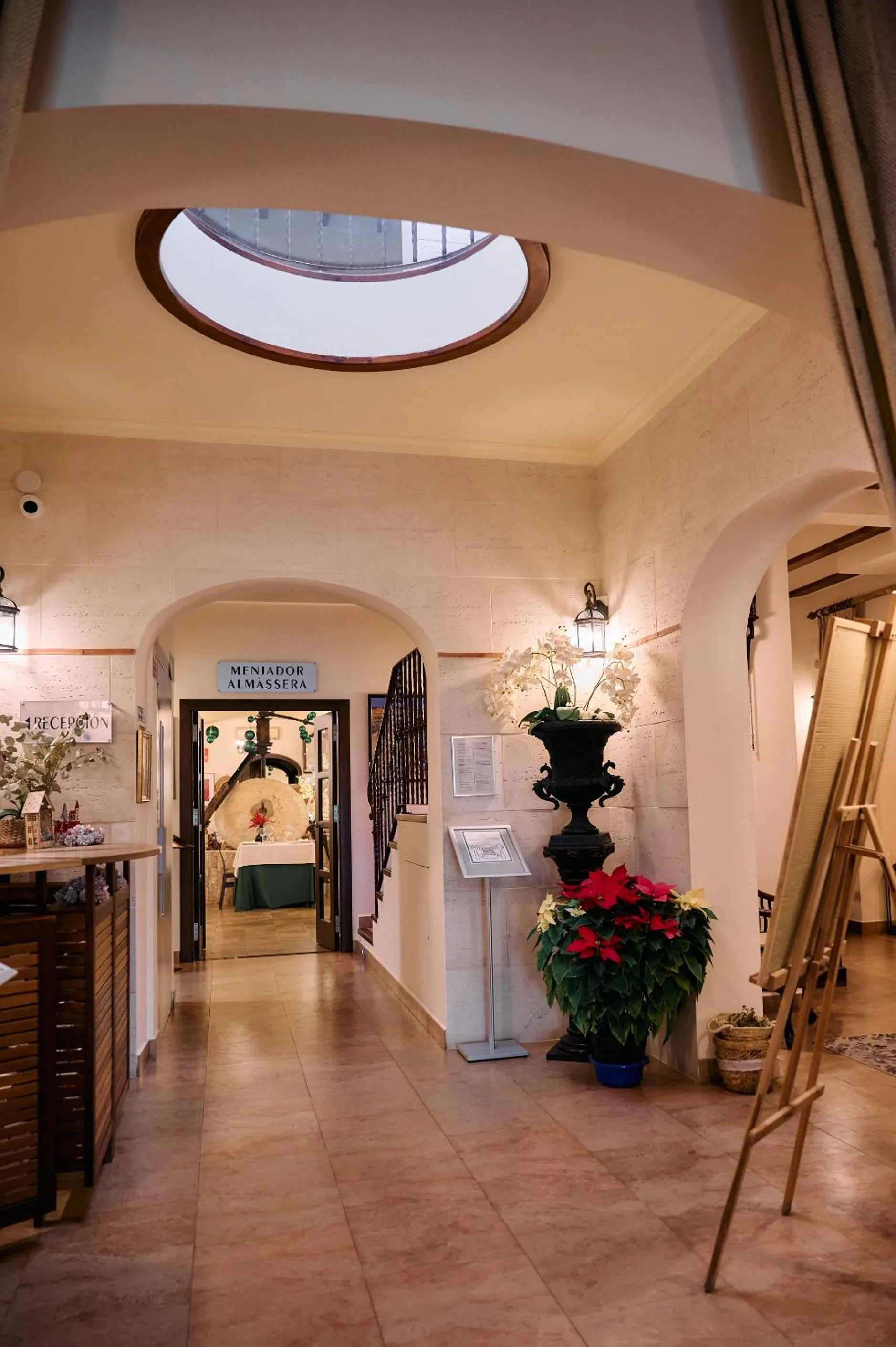 Lobby or reception in Hotel Tossal d'Altea