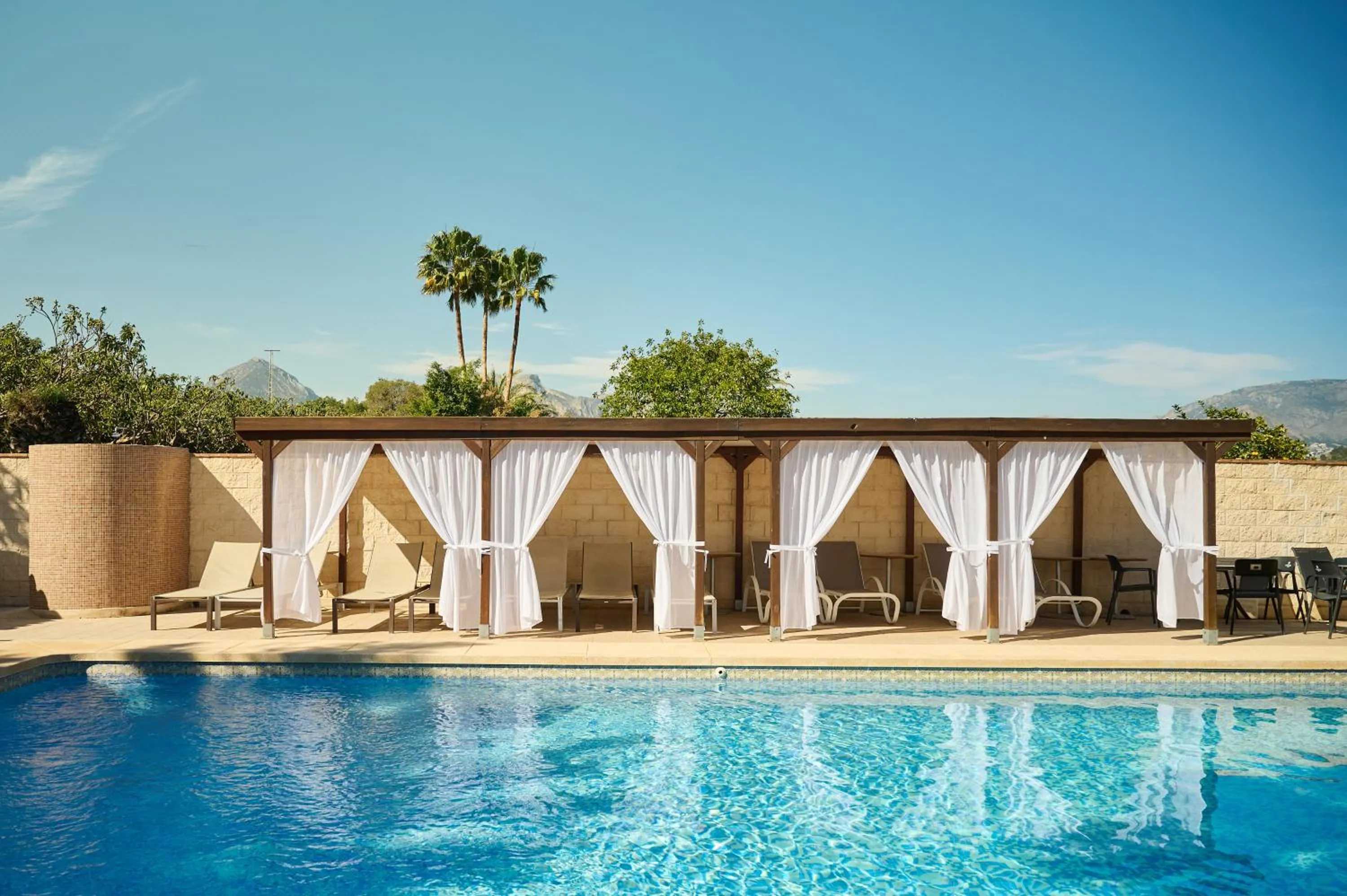 Swimming pool in Hotel Tossal d'Altea