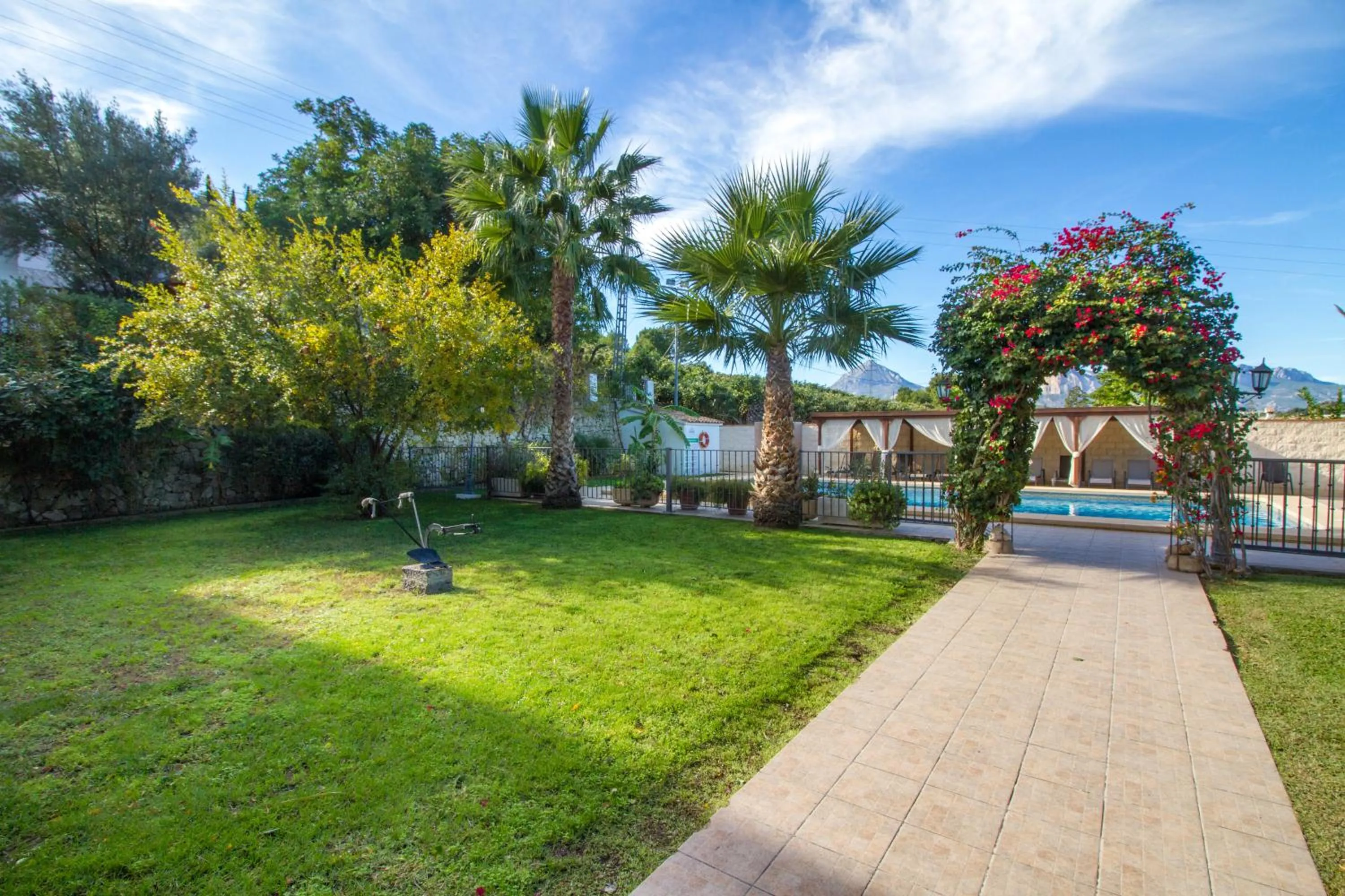 Garden in Hotel Tossal d'Altea