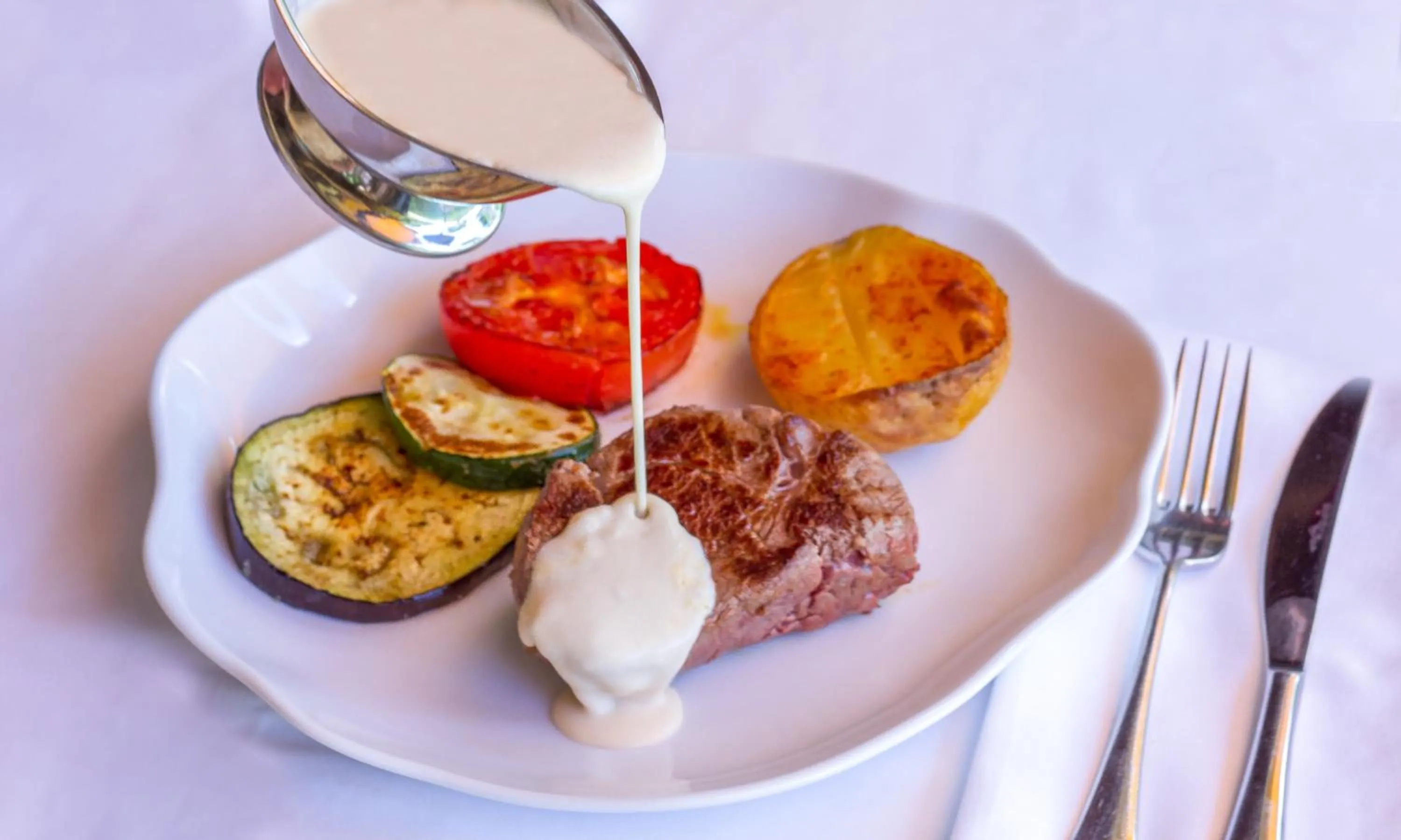 Food close-up in Hotel Tossal d'Altea