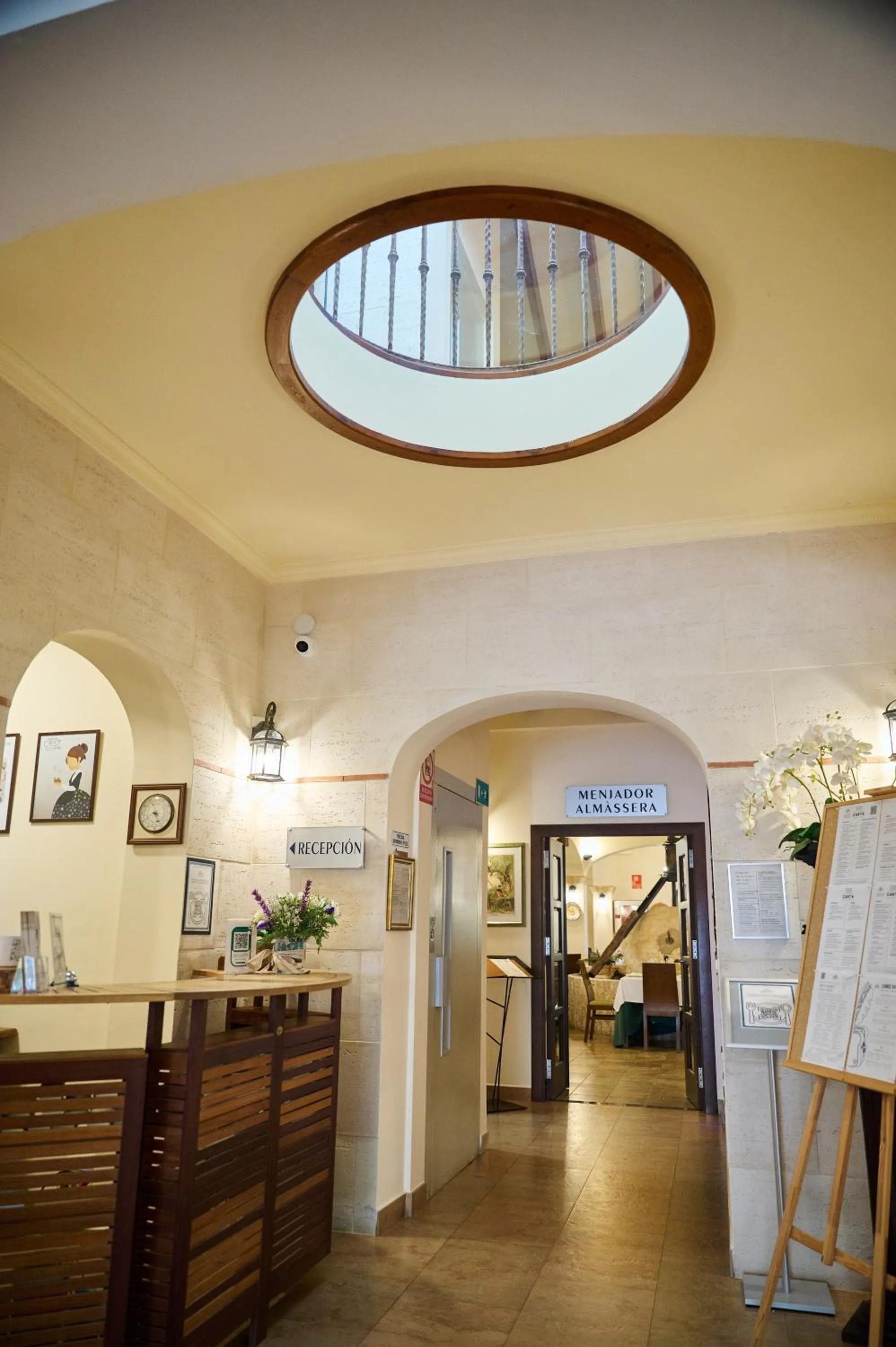 Lobby or reception in Hotel Tossal d'Altea