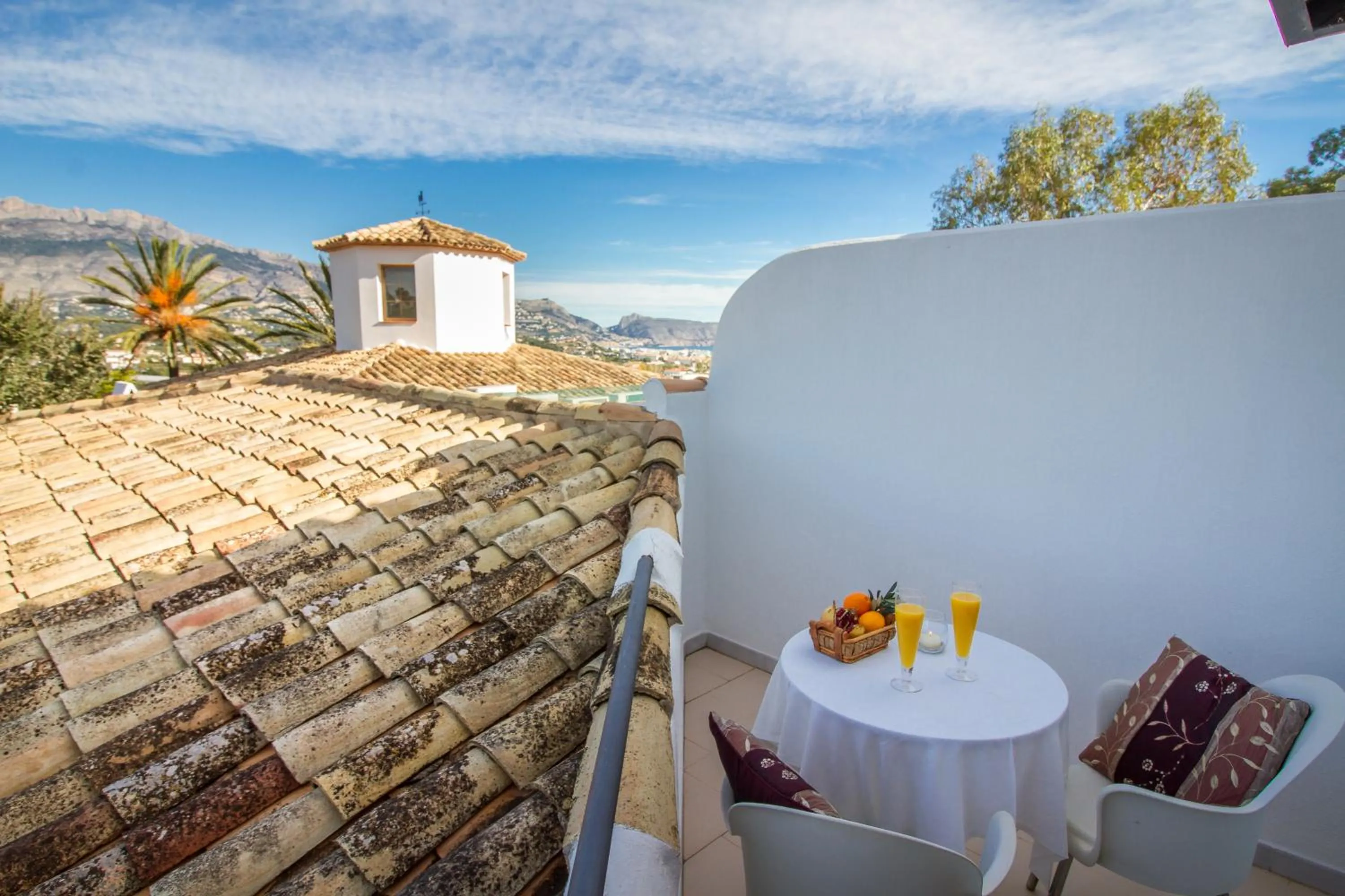 Bird's eye view in Hotel Tossal d'Altea
