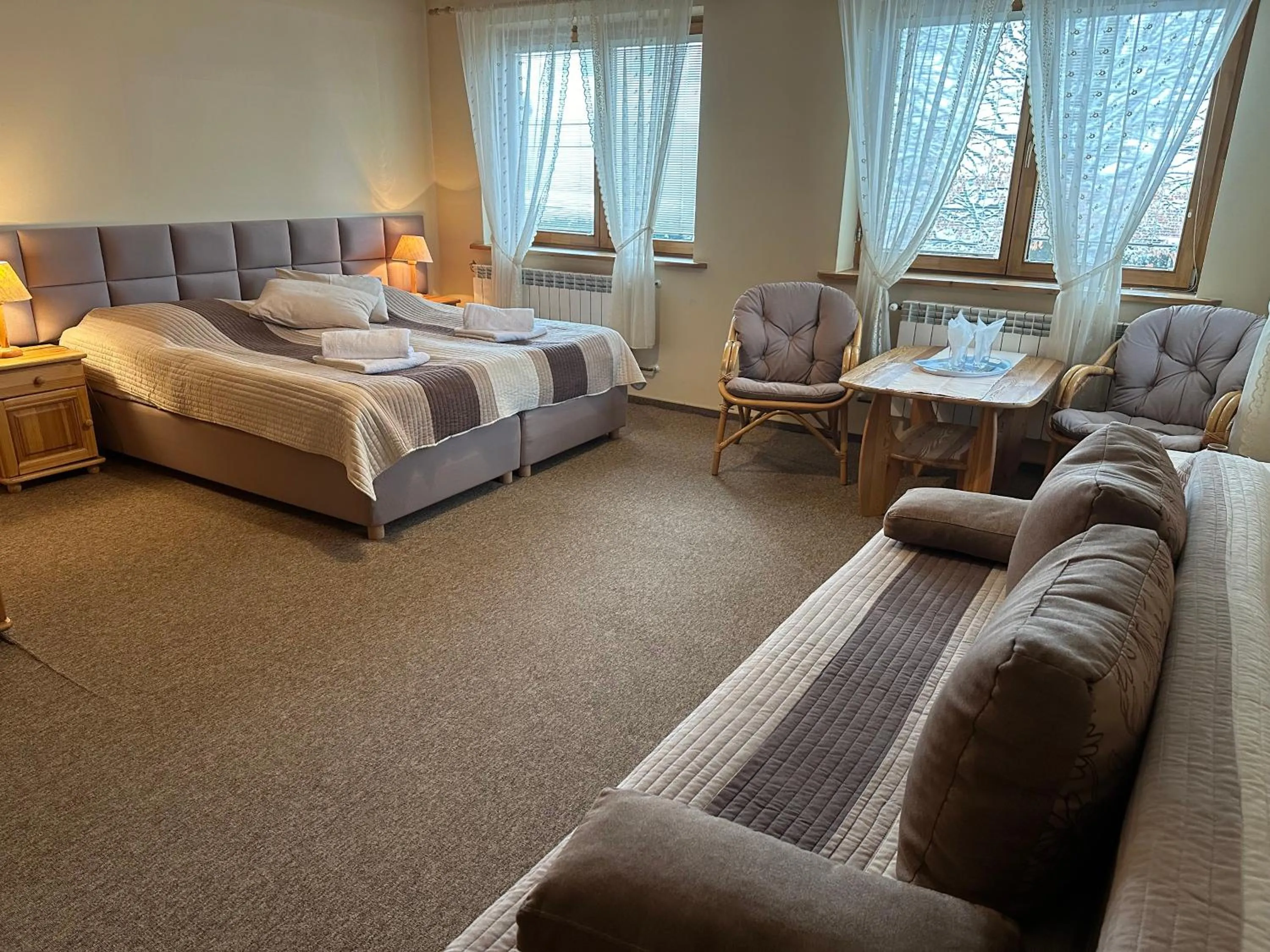 Bed in Apartamenty Matuska