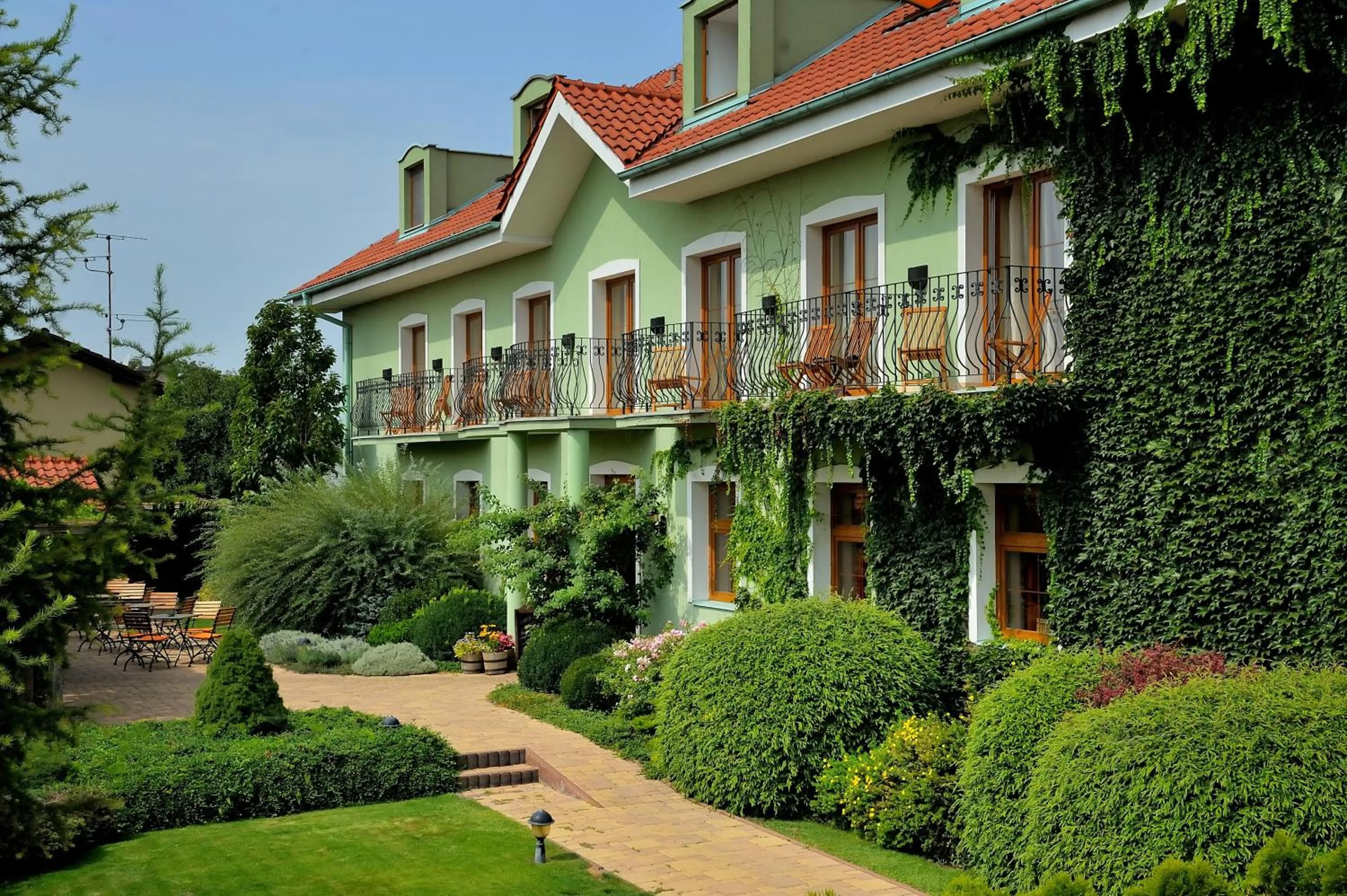 Facade/entrance in Penzion Tematin