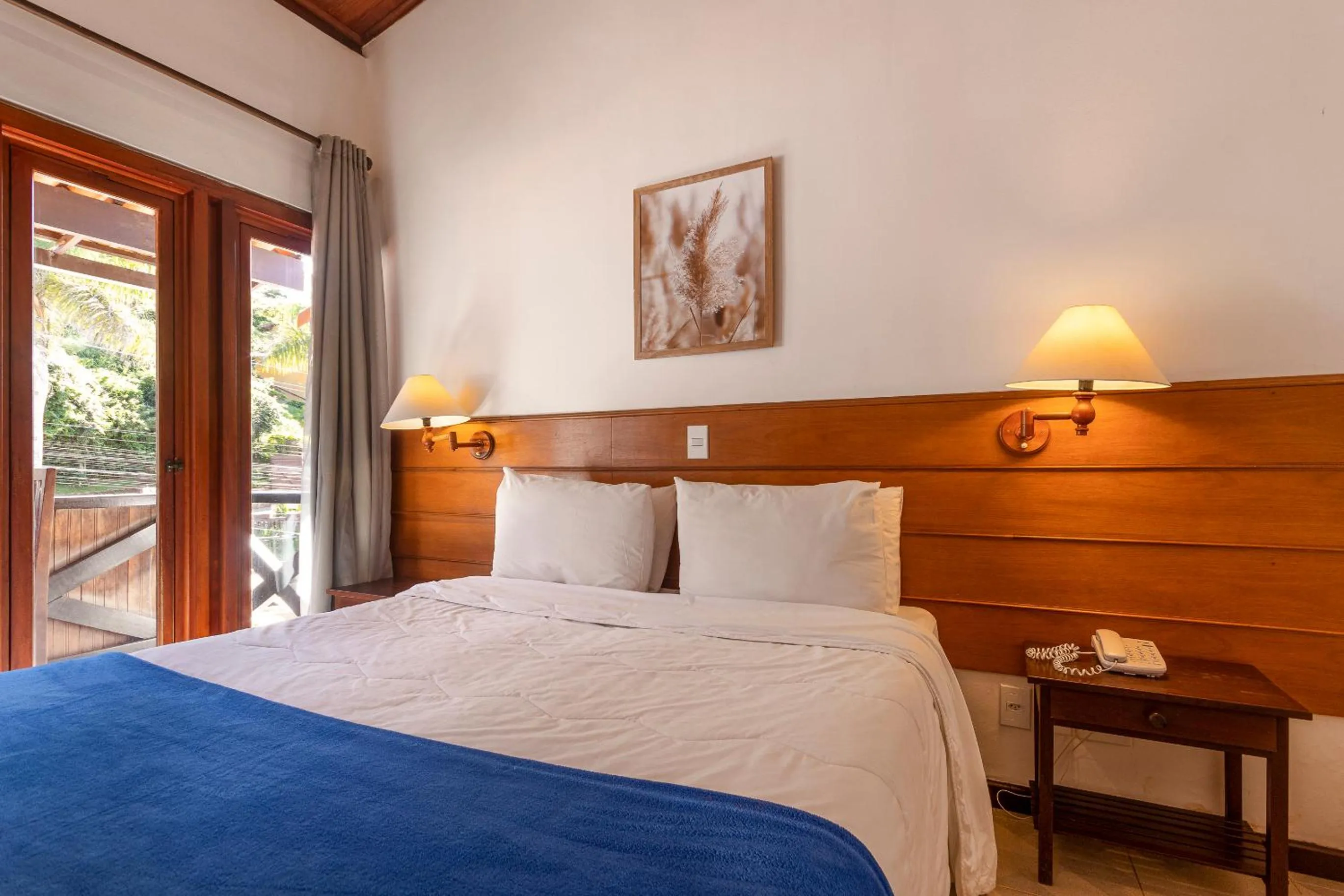 Bed in Hotel Ilha Branca Inn