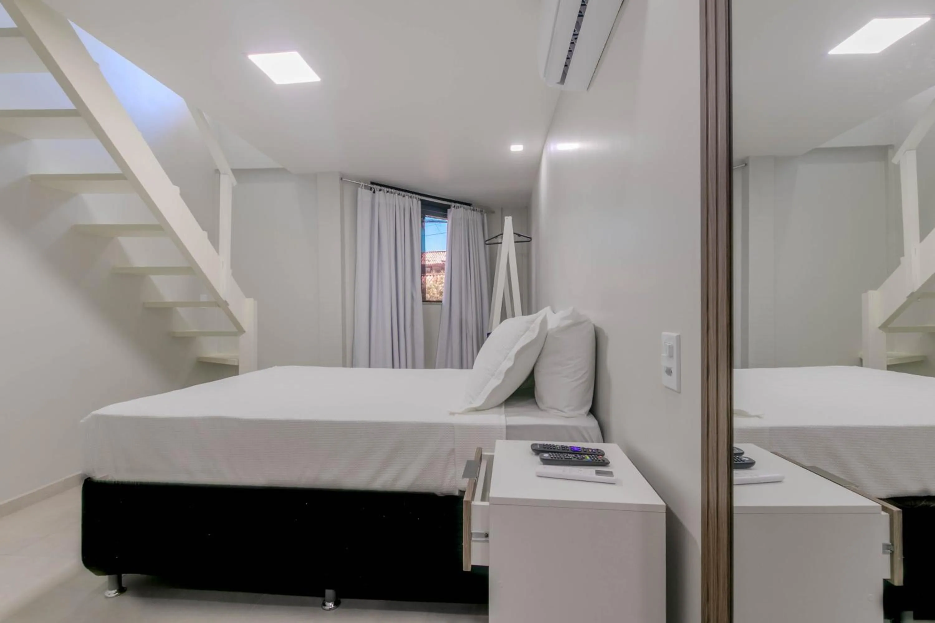 Bed in Hotel Ilha Branca Inn