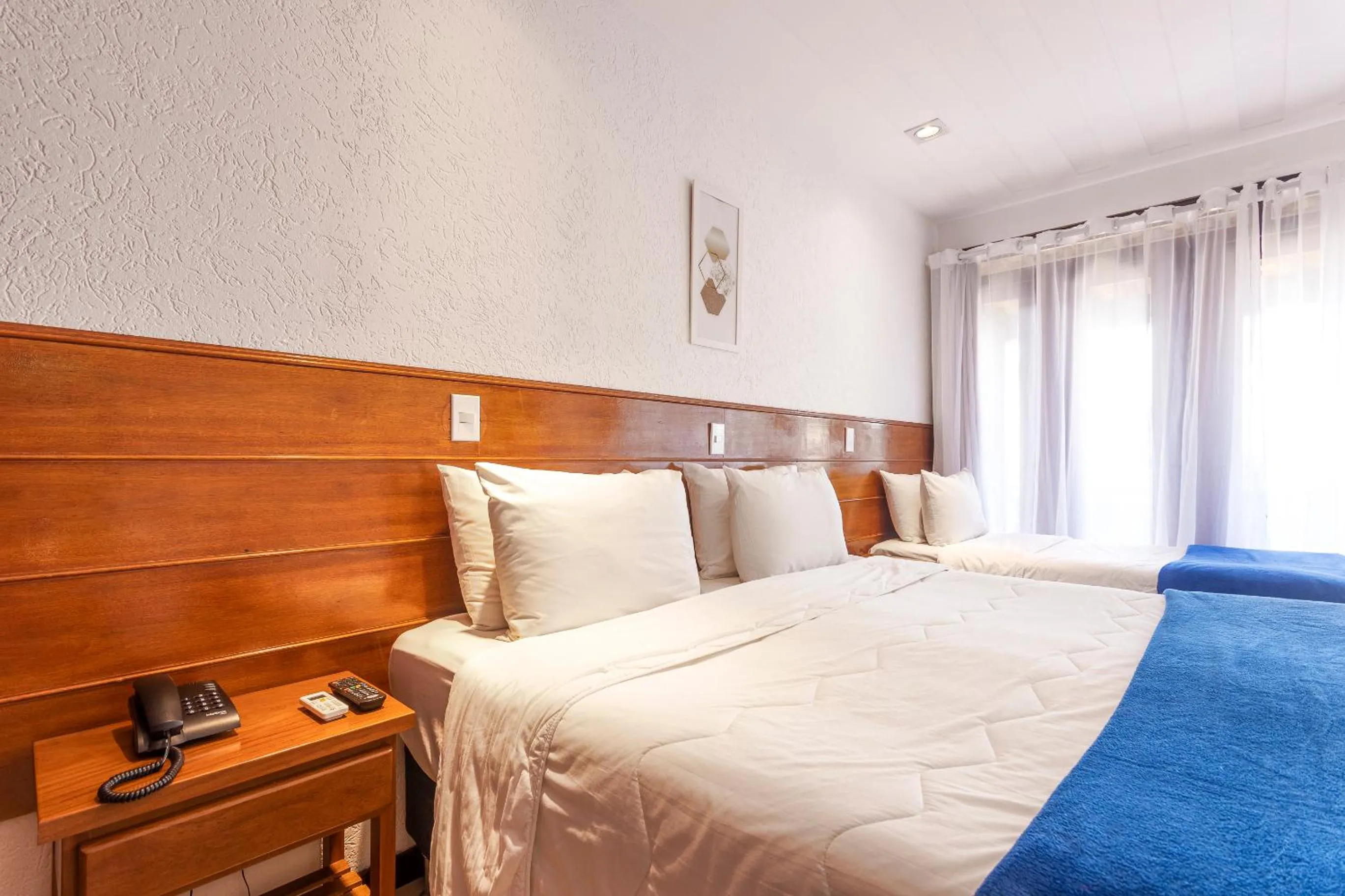 Bed in Hotel Ilha Branca Inn