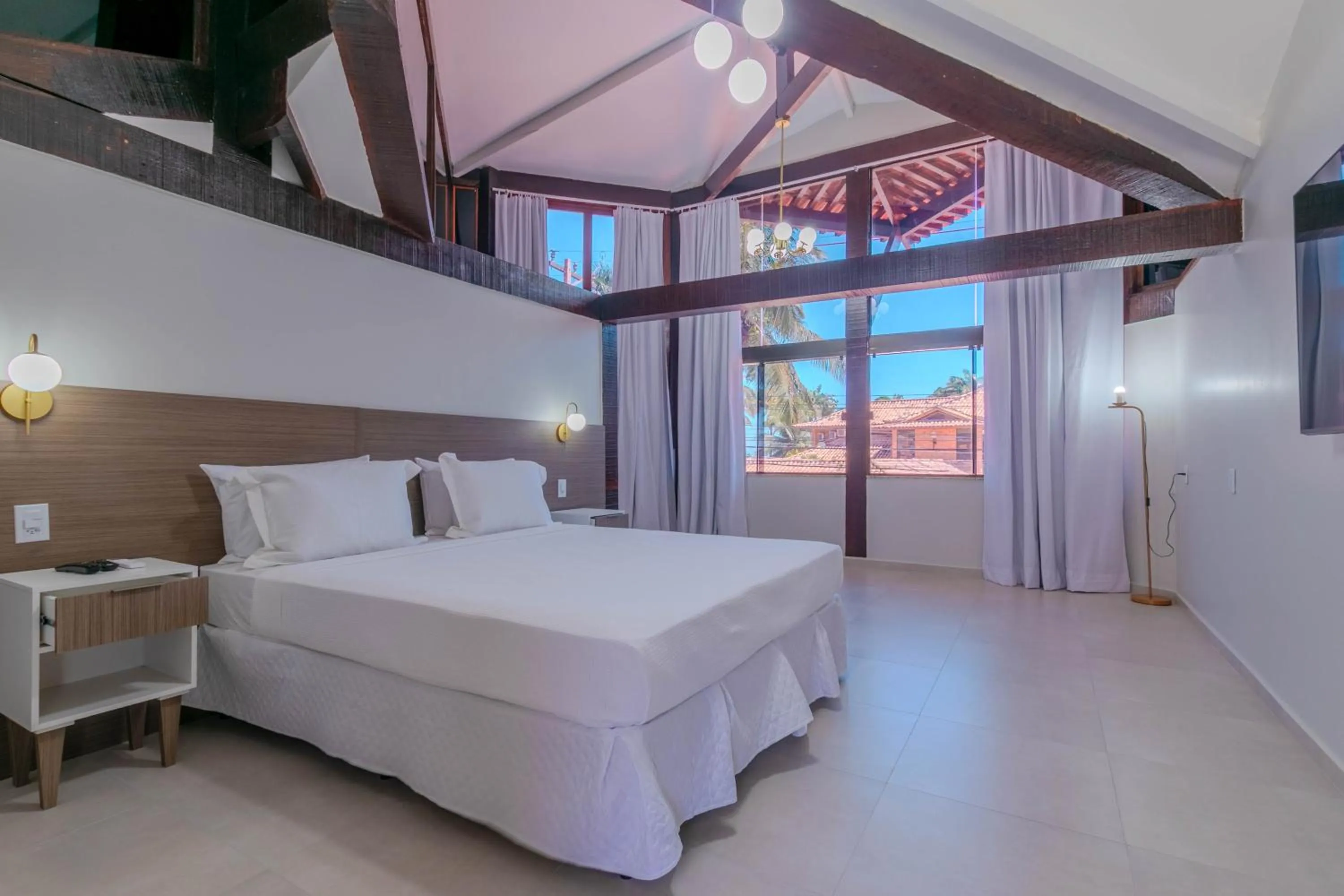 Bedroom, Bed in Hotel Ilha Branca Inn