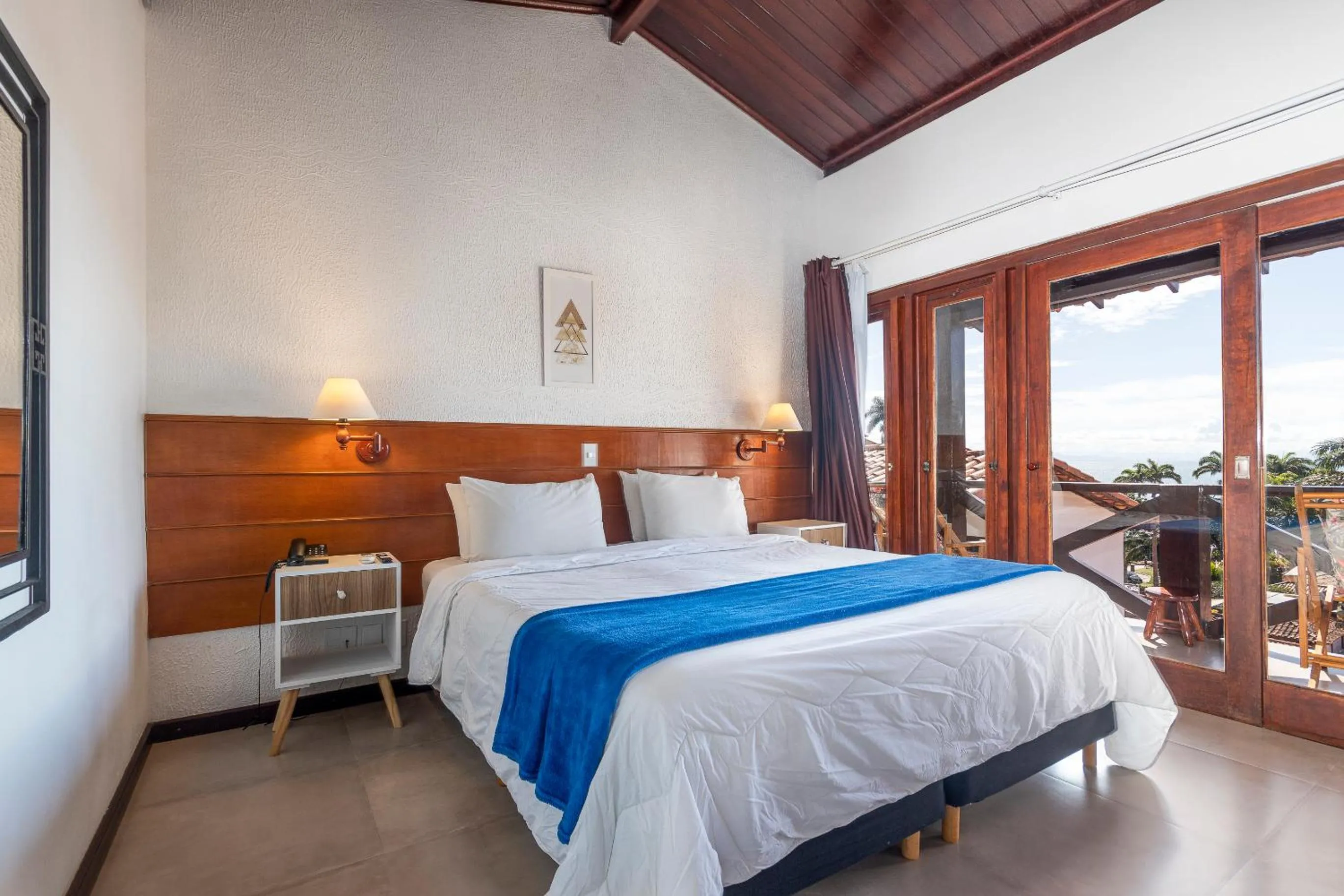 Bed in Hotel Ilha Branca Inn