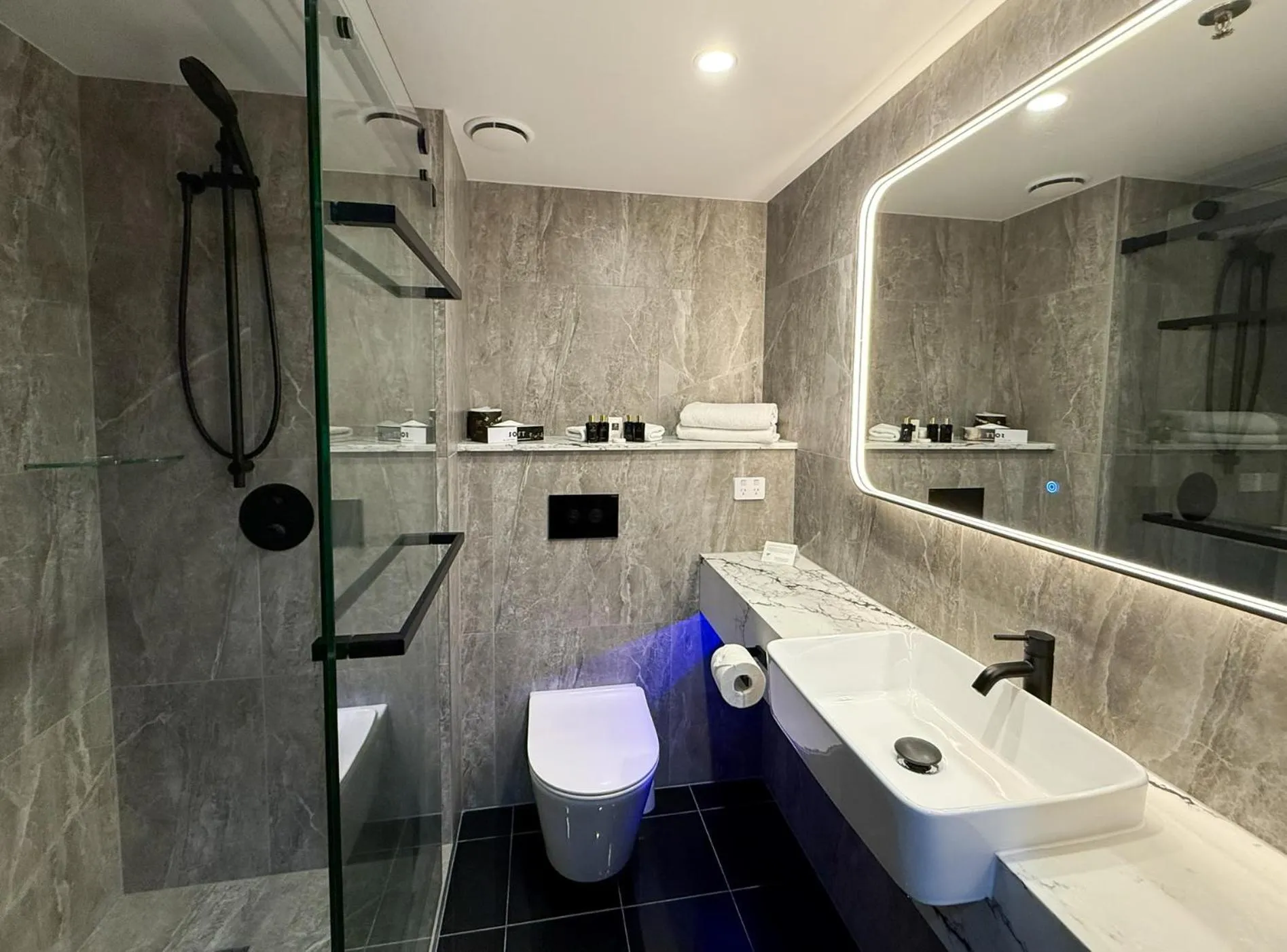 Bathroom in Distinction Te Anau Hotel & Villas