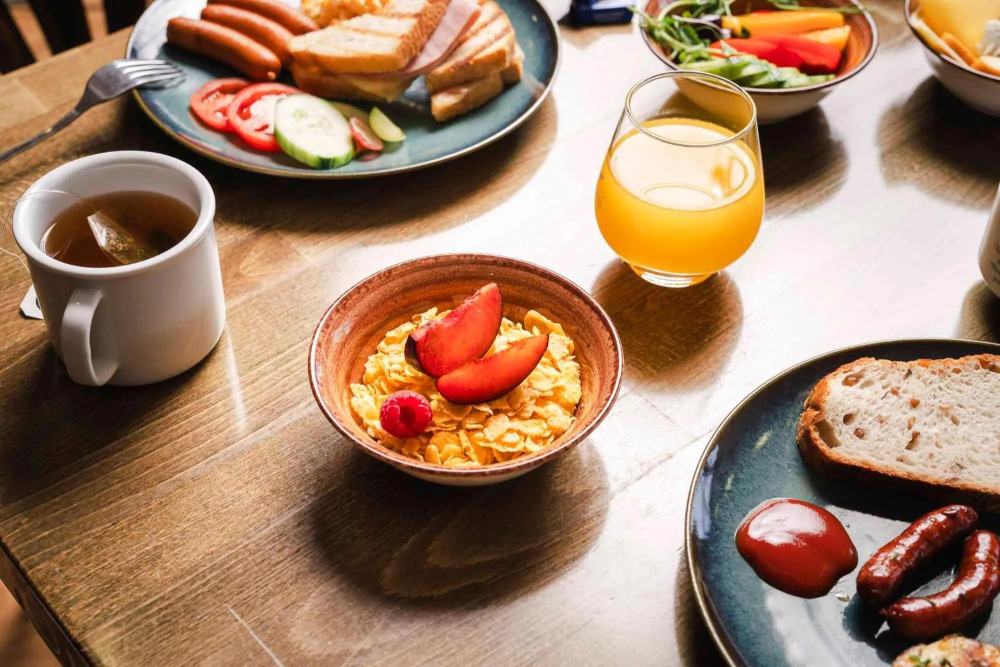 Breakfast in Hotel CROCUS