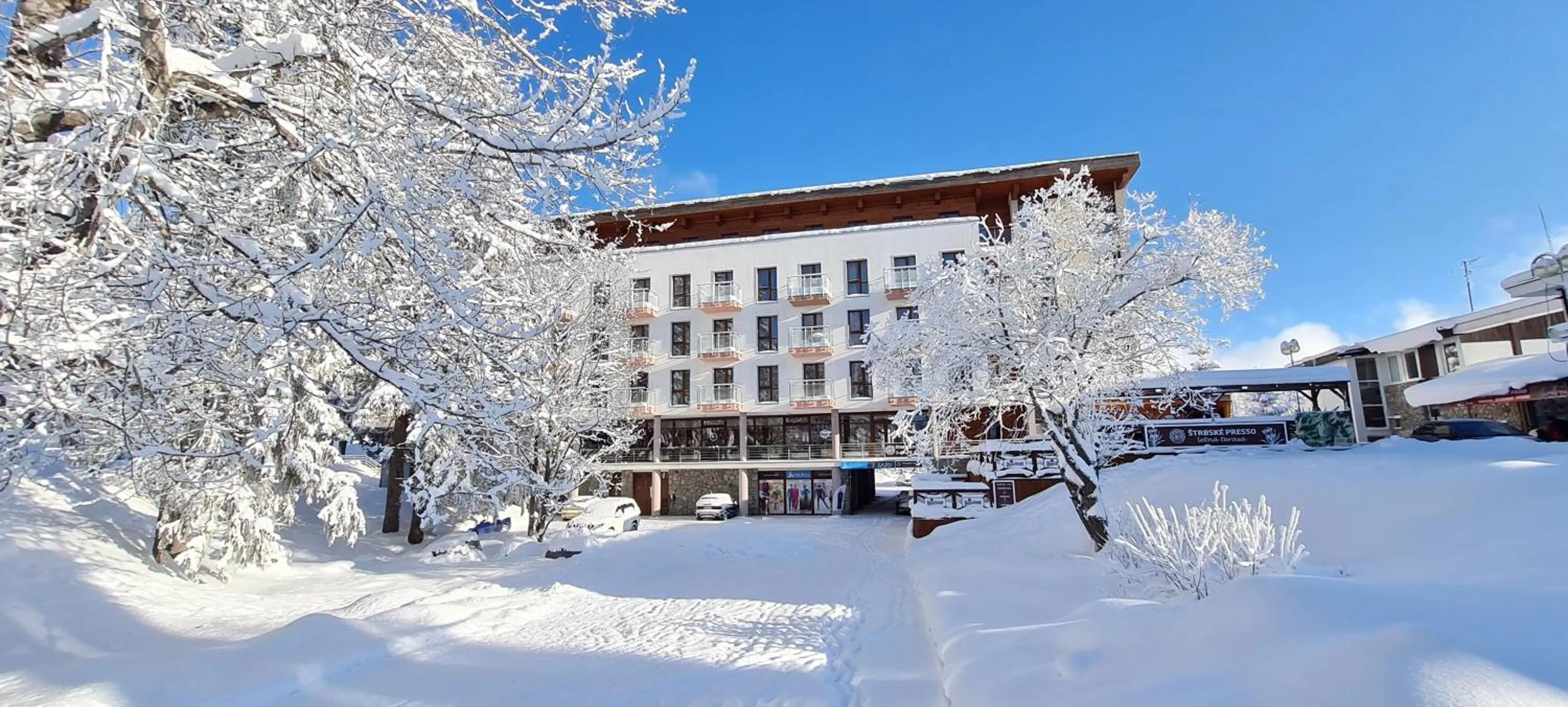 Property building in Hotel CROCUS