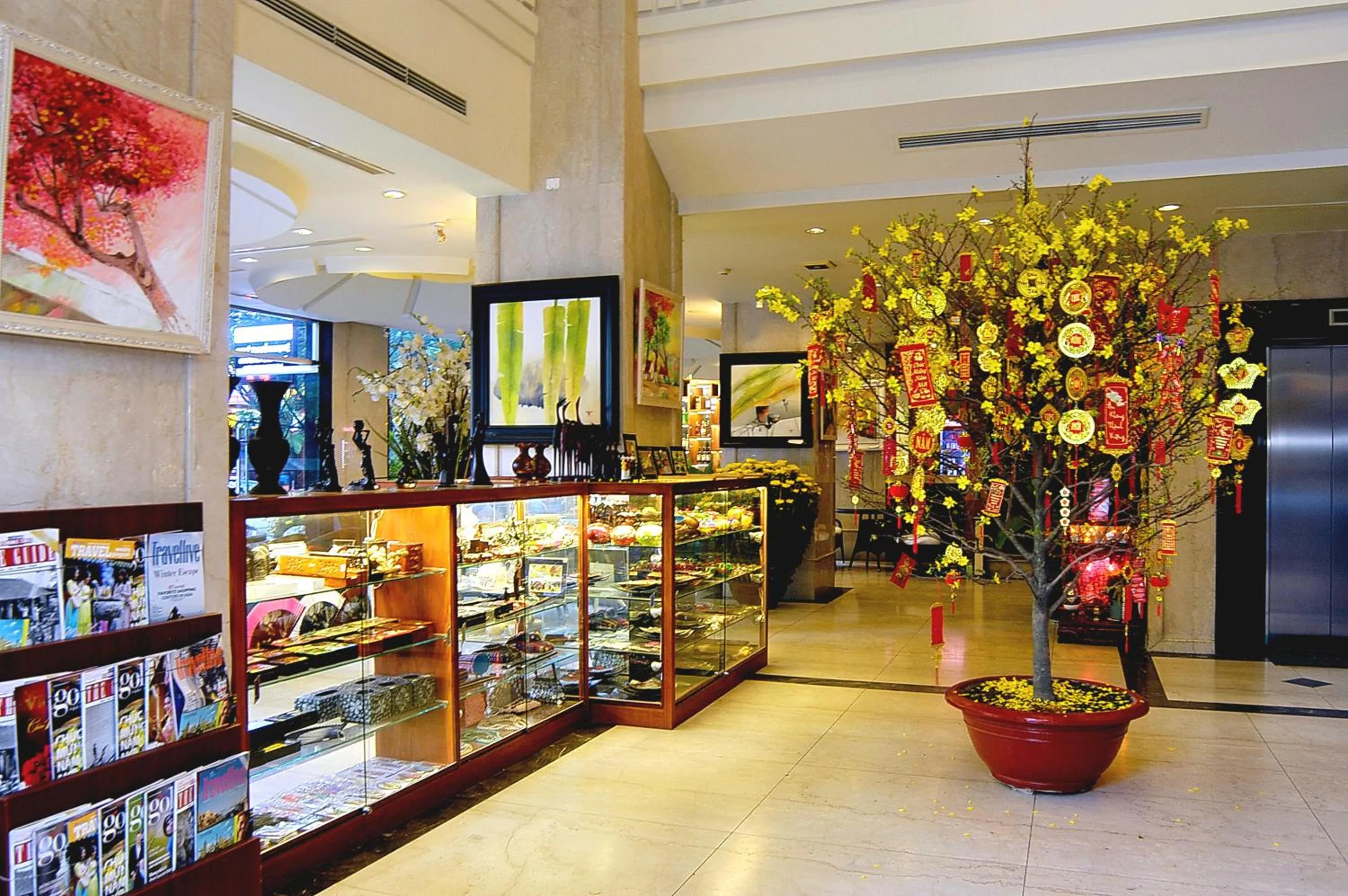 On-site shops in Asia Paradise Hotel