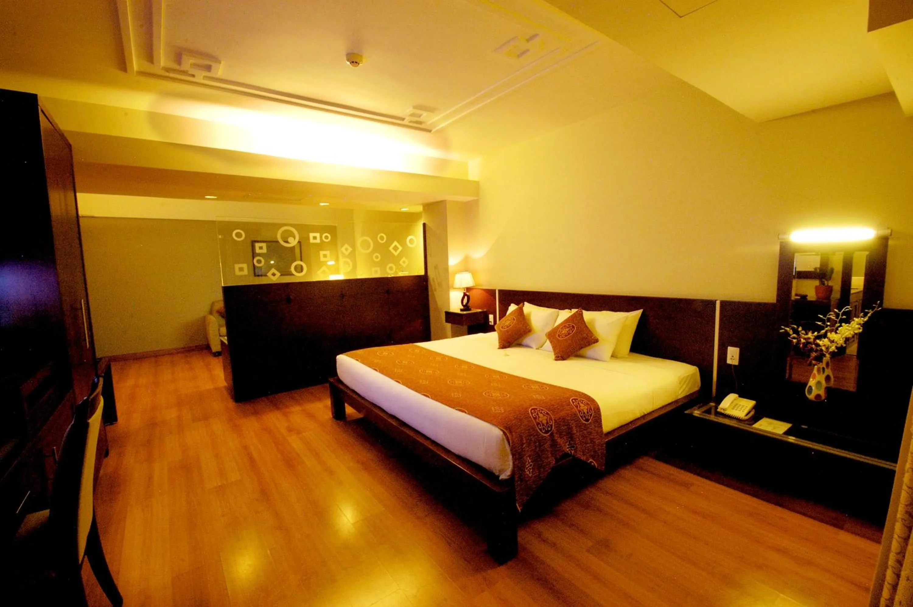 Bed in Asia Paradise Hotel