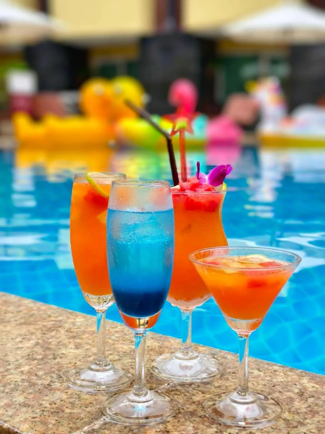 Swimming pool in Baron Beach Hotel