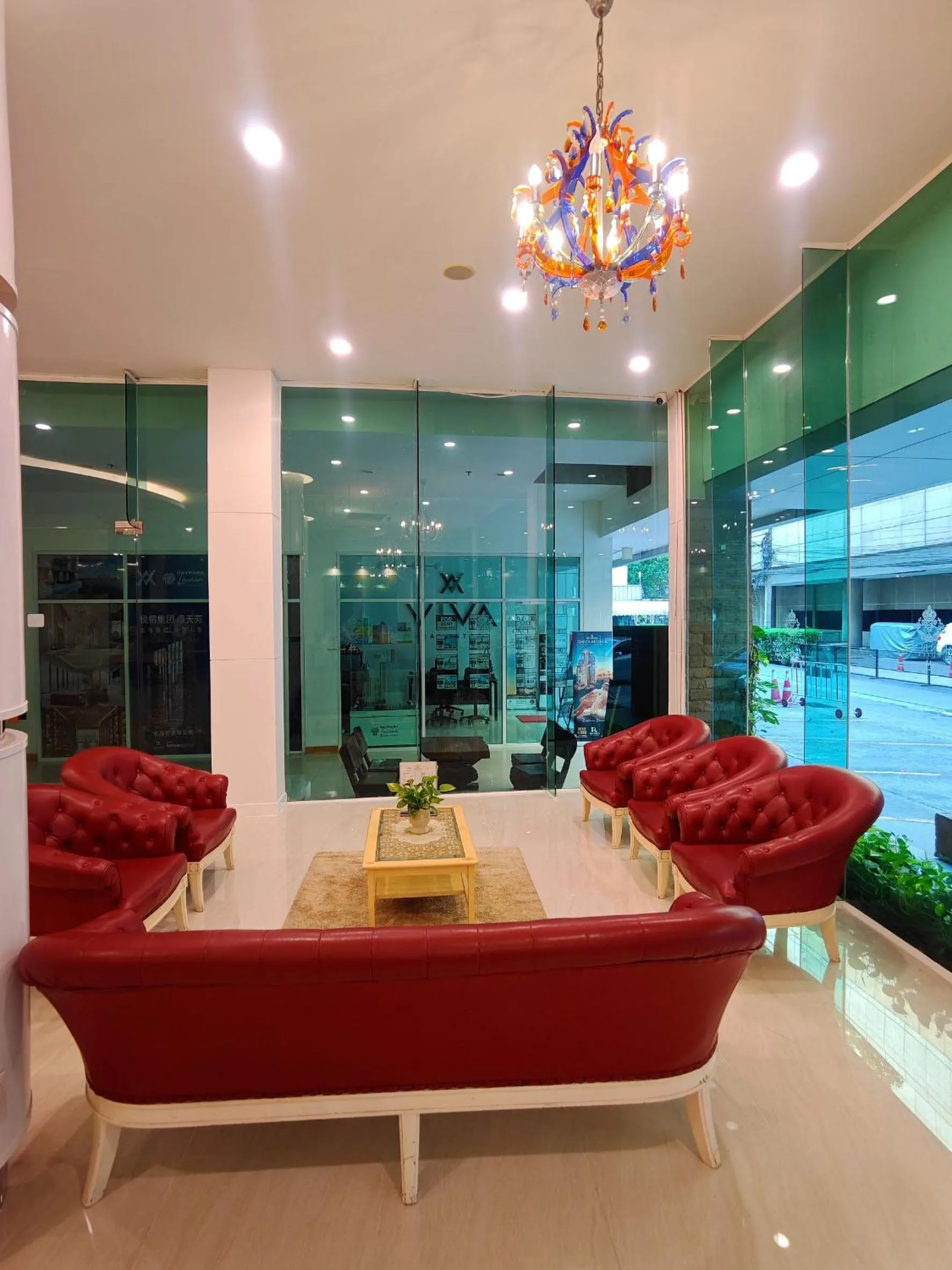 Lobby or reception in Baron Beach Hotel