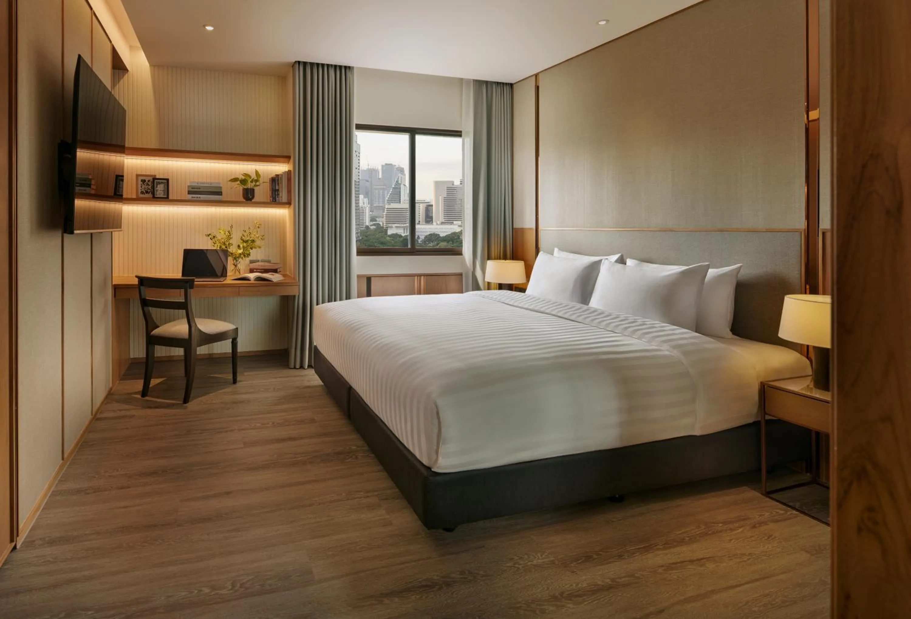 Bed in Bliston Suwan Park View