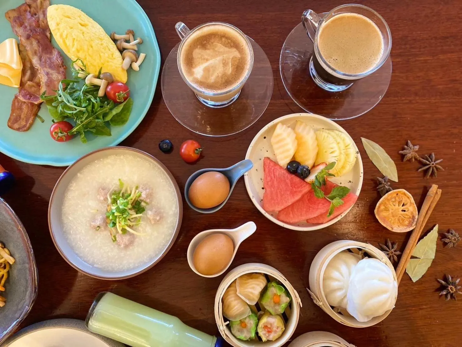 Breakfast in Bliston Suwan Park View