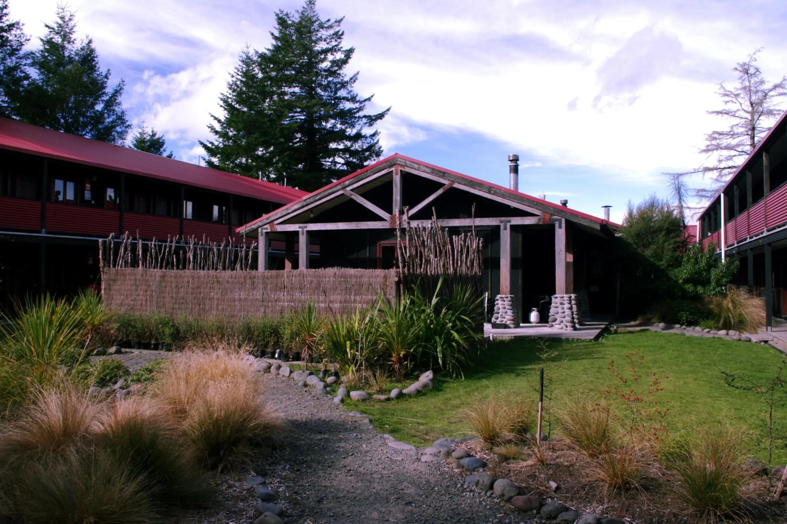 Facade/entrance in The Park Hotel Ruapehu