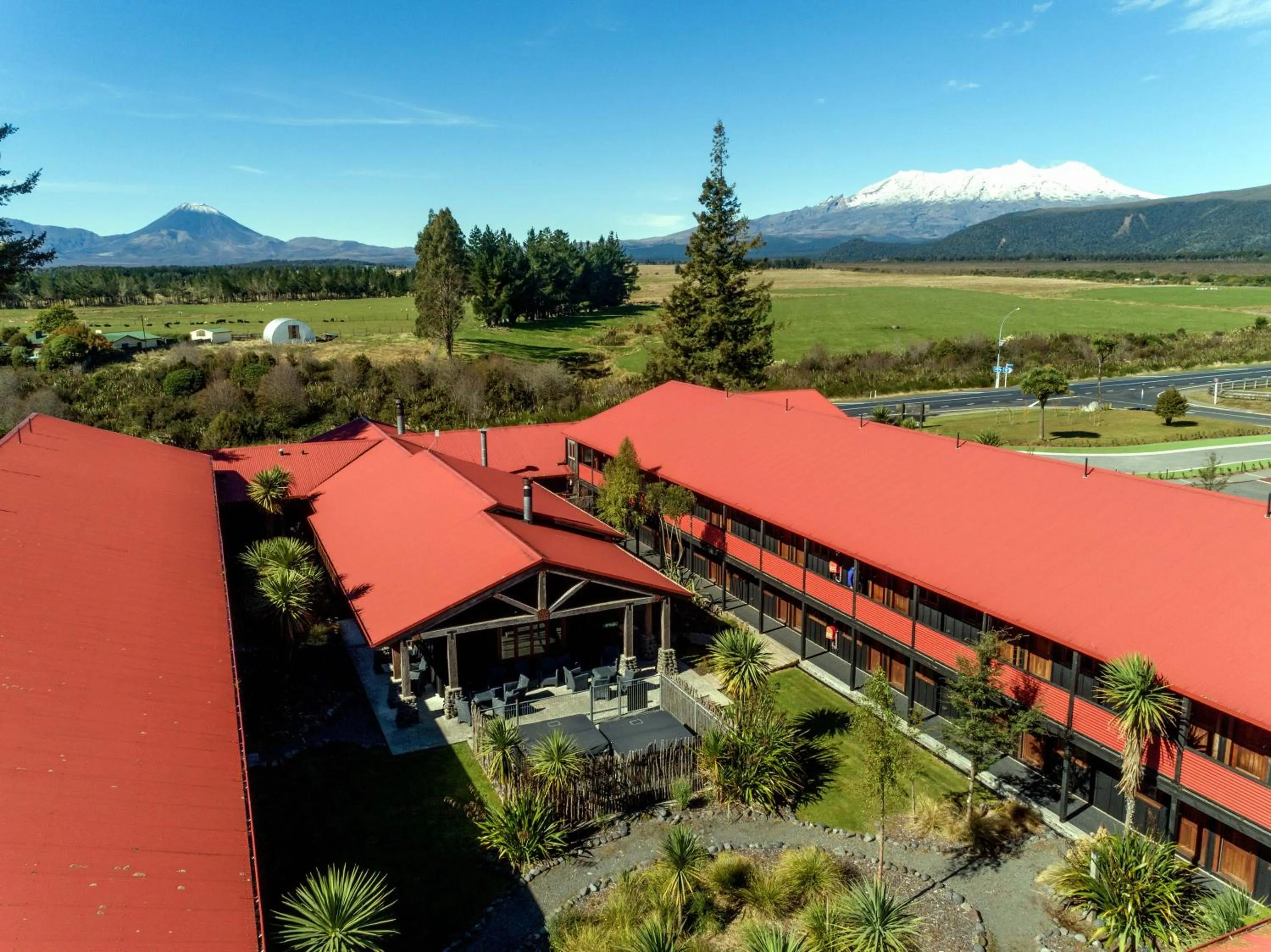 Bird's eye view in The Park Hotel Ruapehu