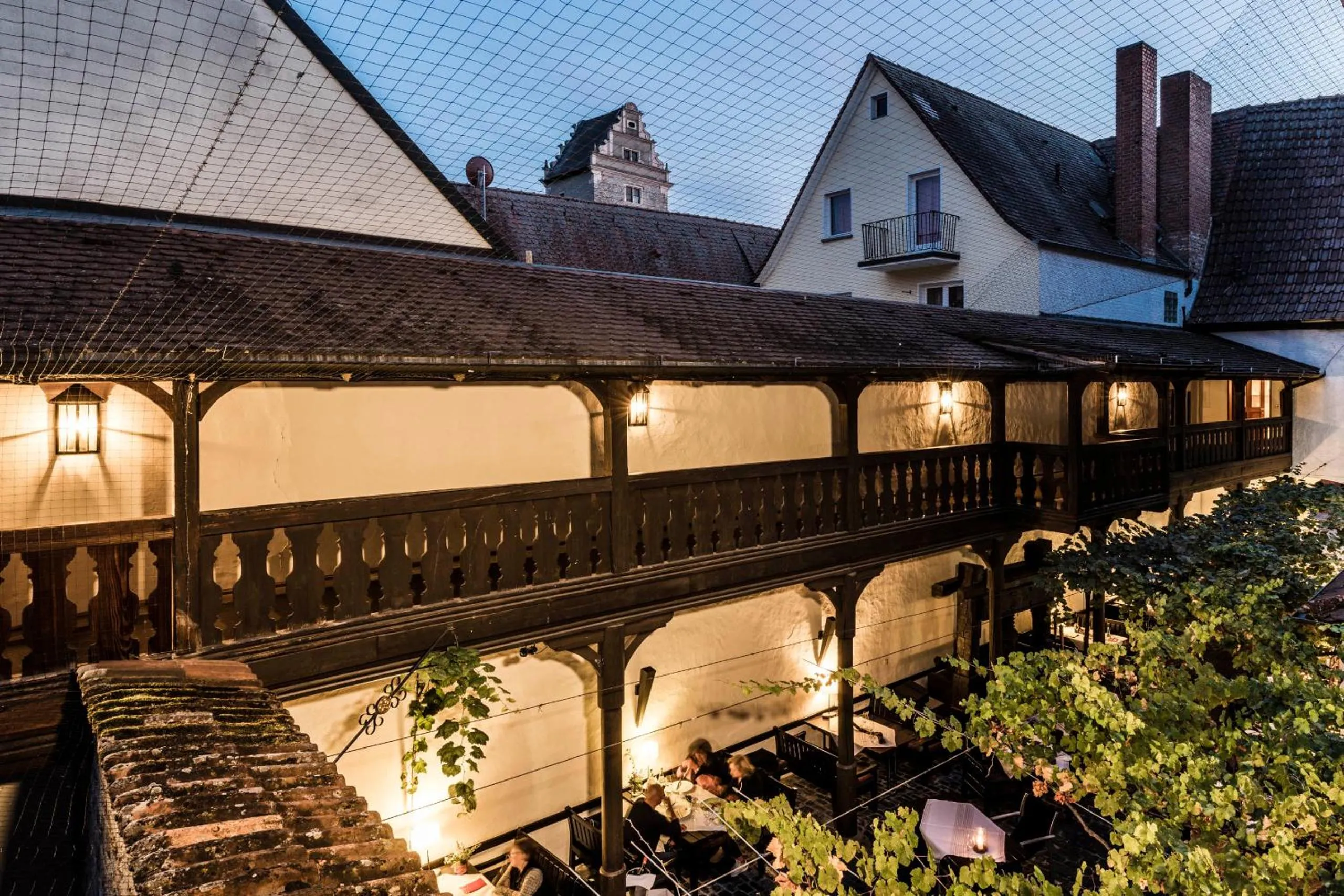 Property building in Romantik Hotel Zur Schwane