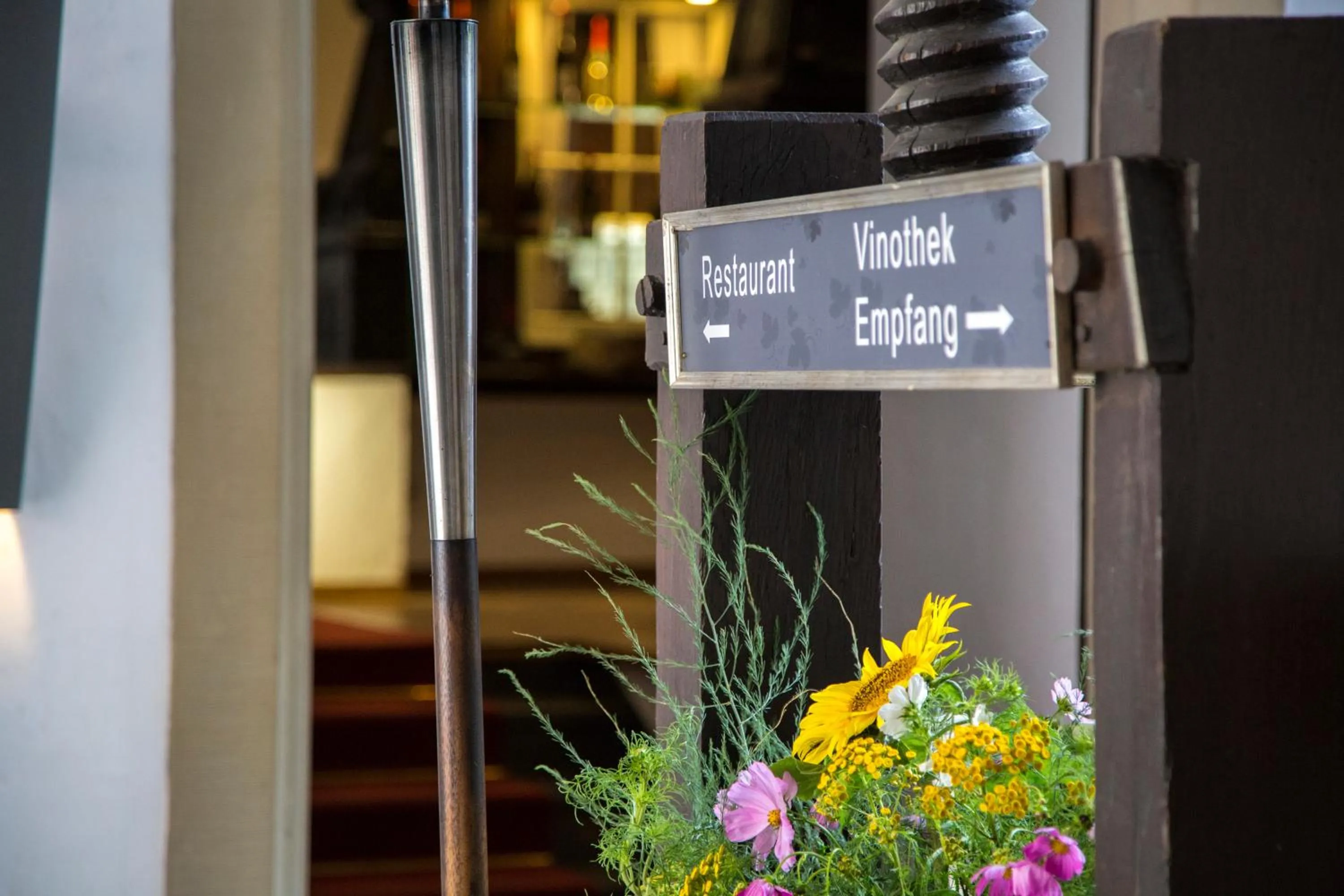 Patio in Romantik Hotel Zur Schwane