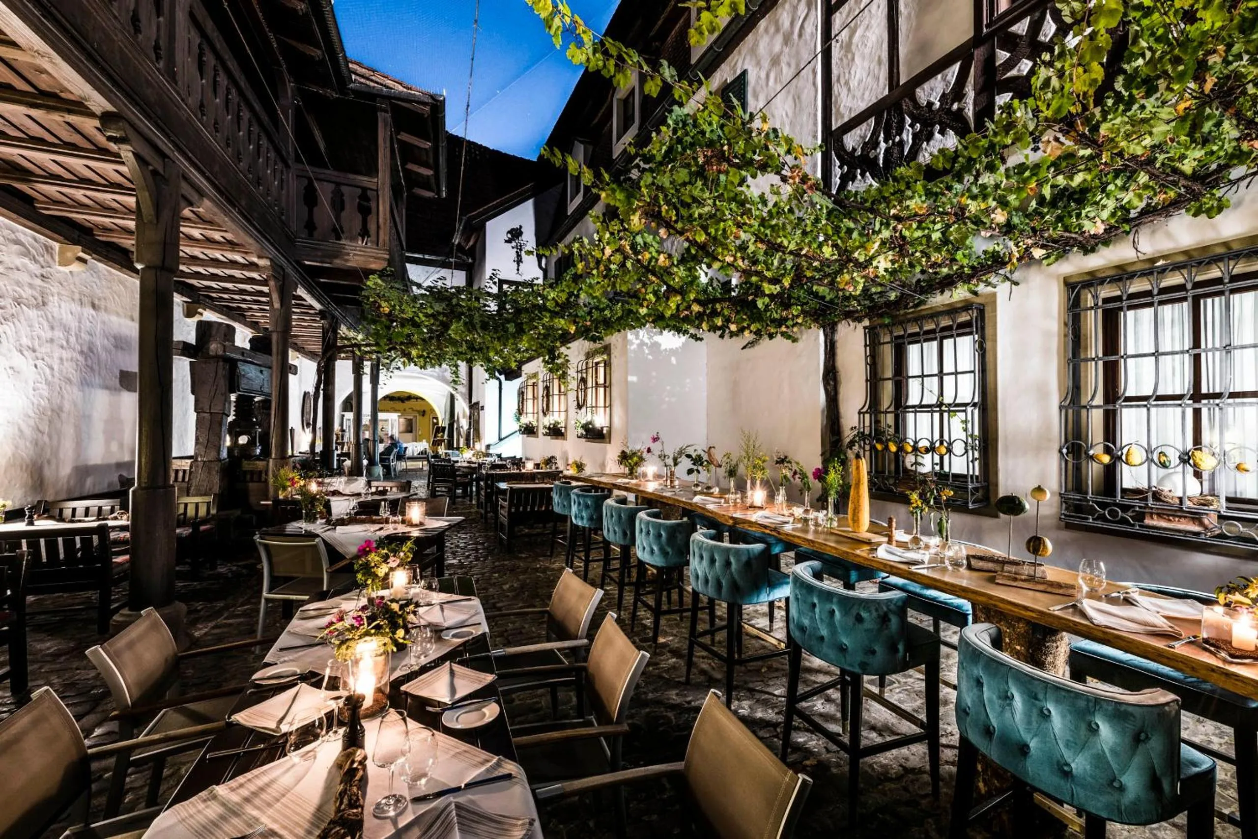 Restaurant/places to eat in Romantik Hotel Zur Schwane