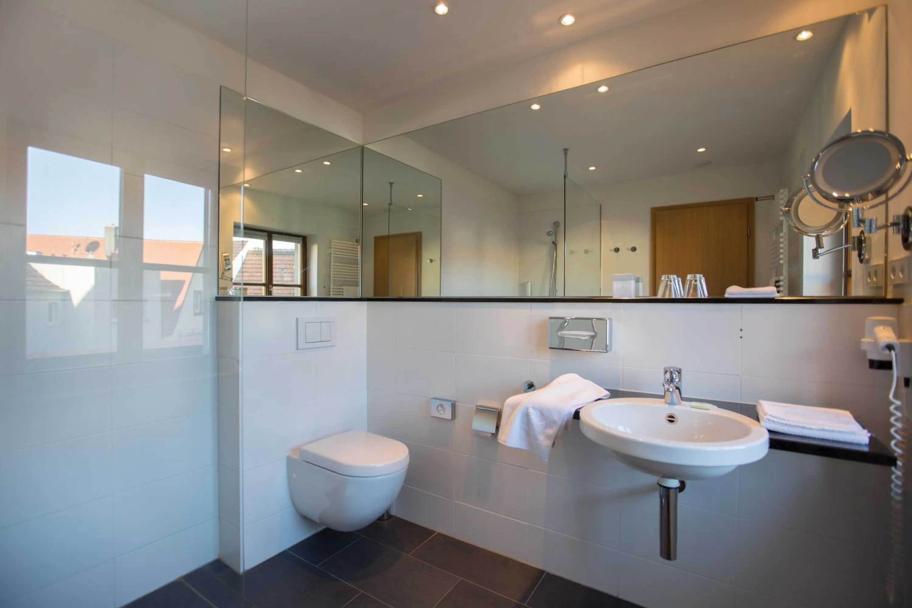 Bathroom in Romantik Hotel Zur Schwane