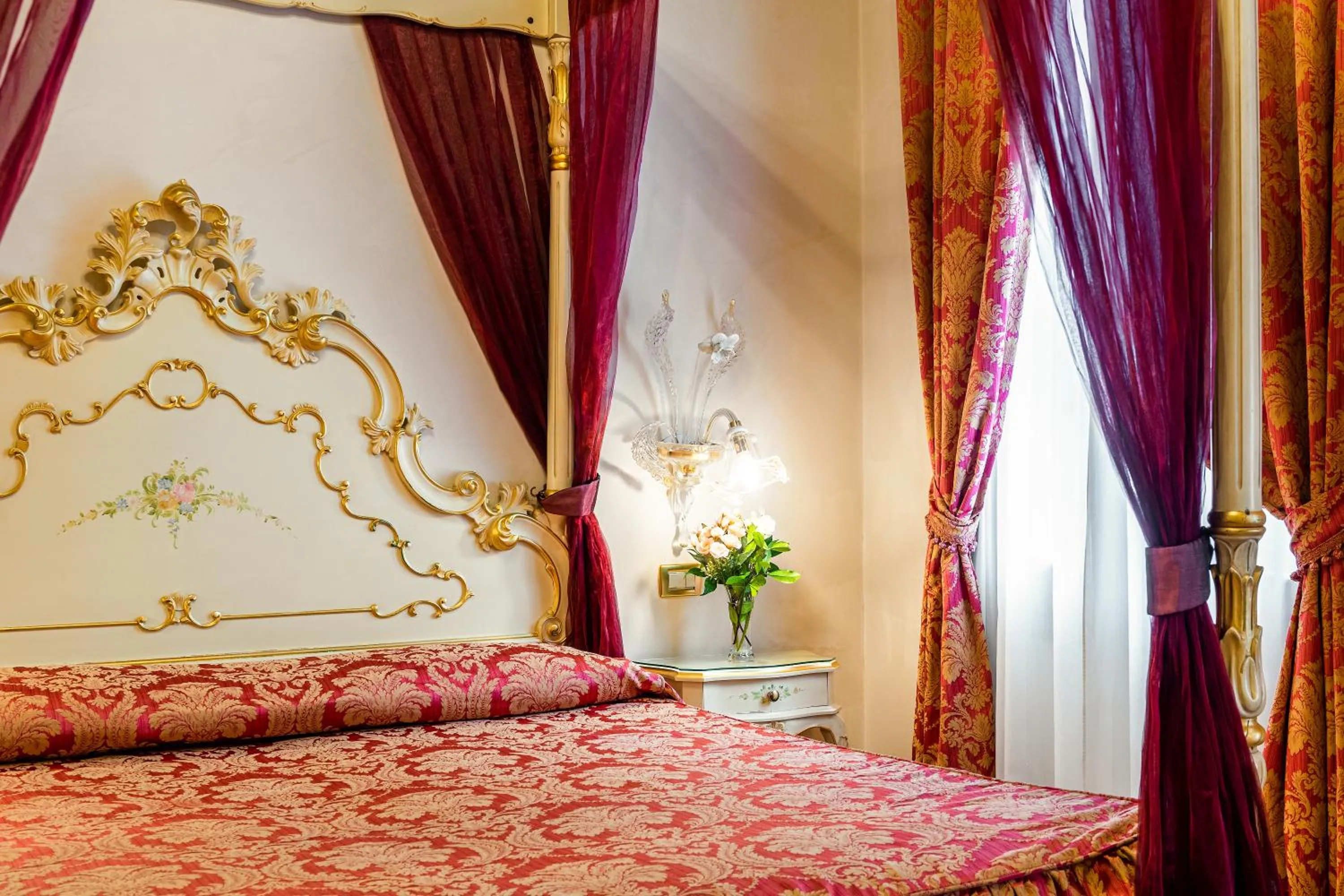 Bed in Hotel Al Vagon