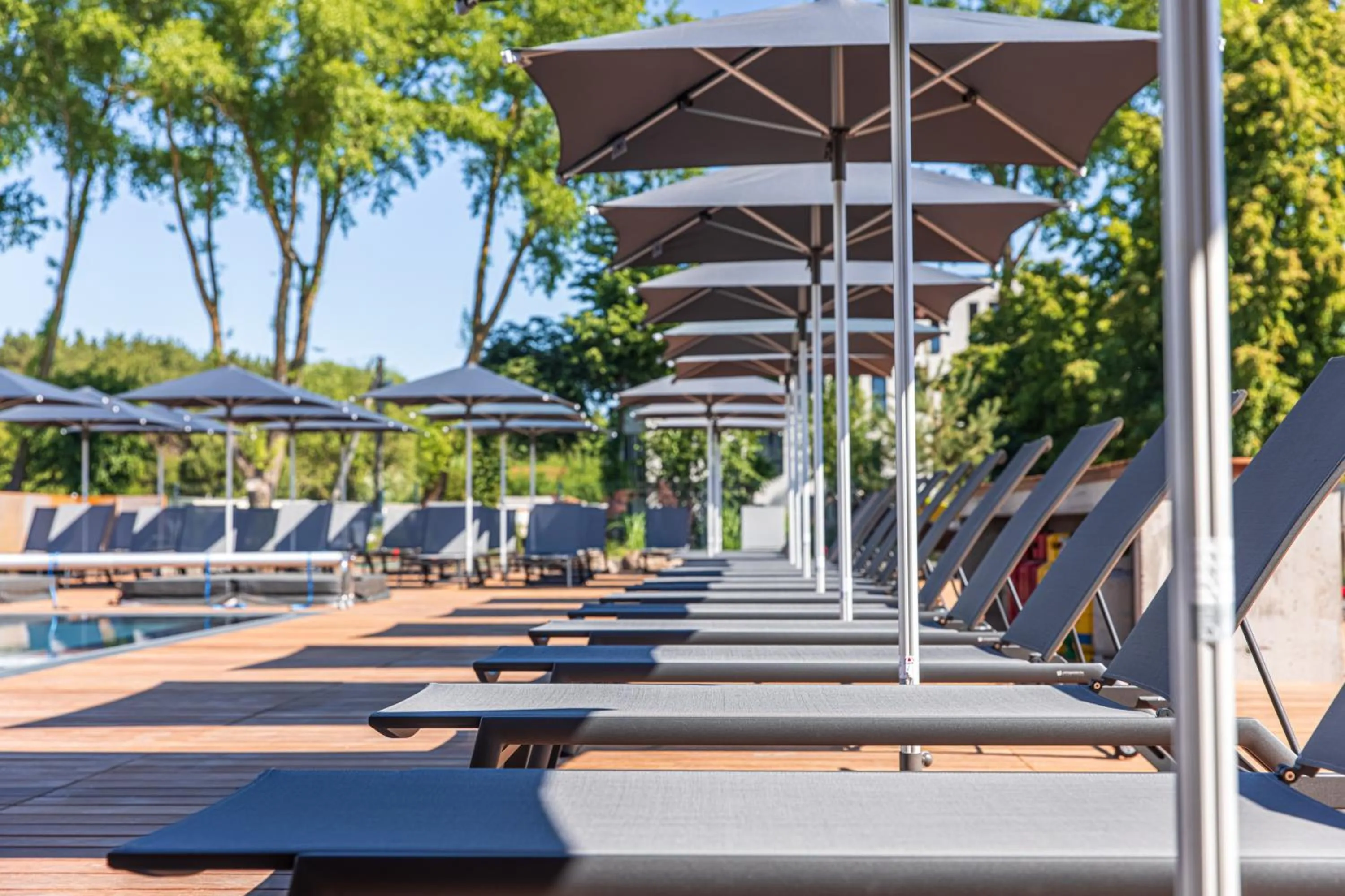 Swimming pool in Auksinės Kopos