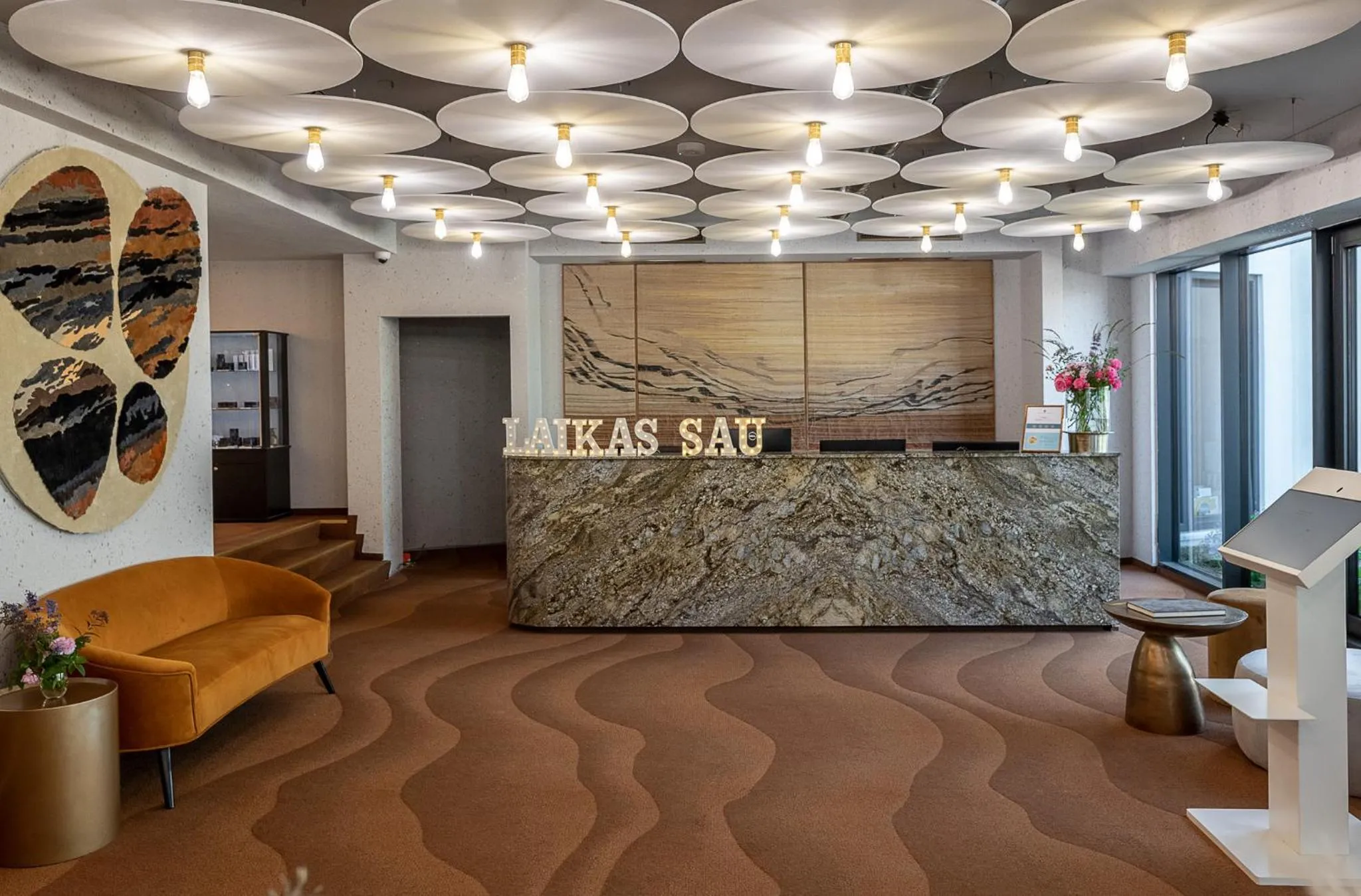 Lobby or reception in Auksinės Kopos