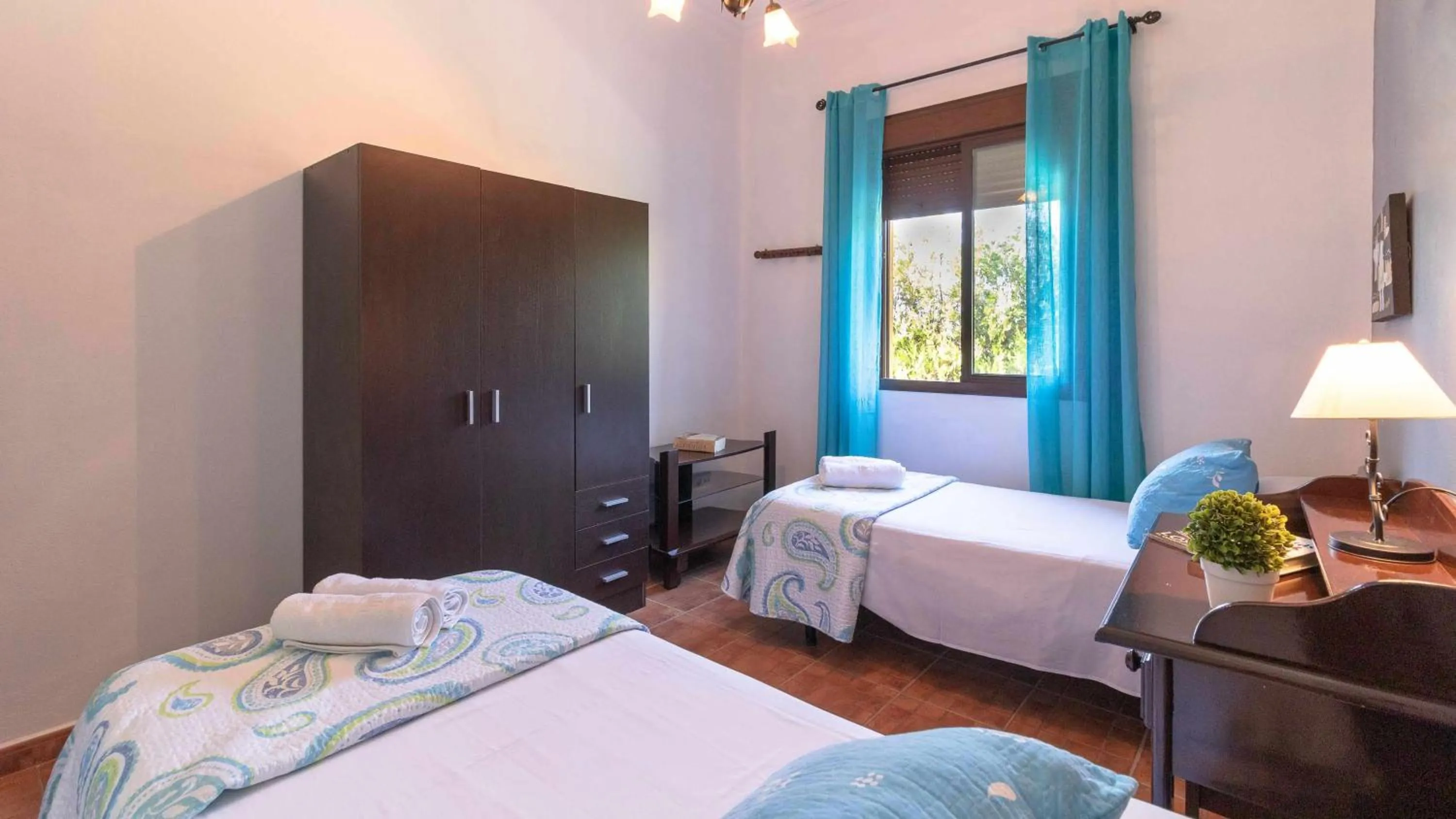 Bed in Casa Rural Villa Lucrecia