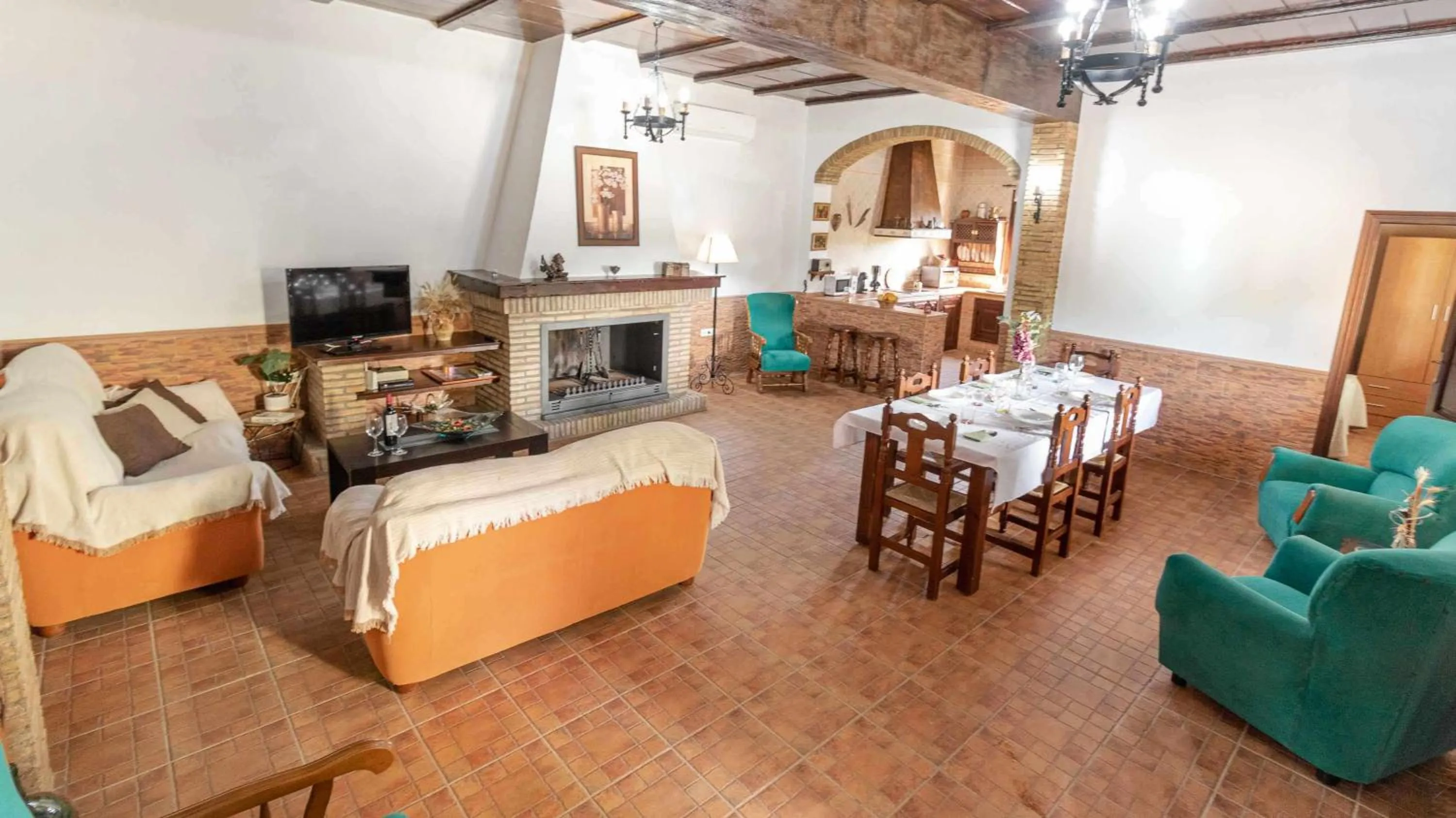 Living room in Casa Rural Villa Lucrecia