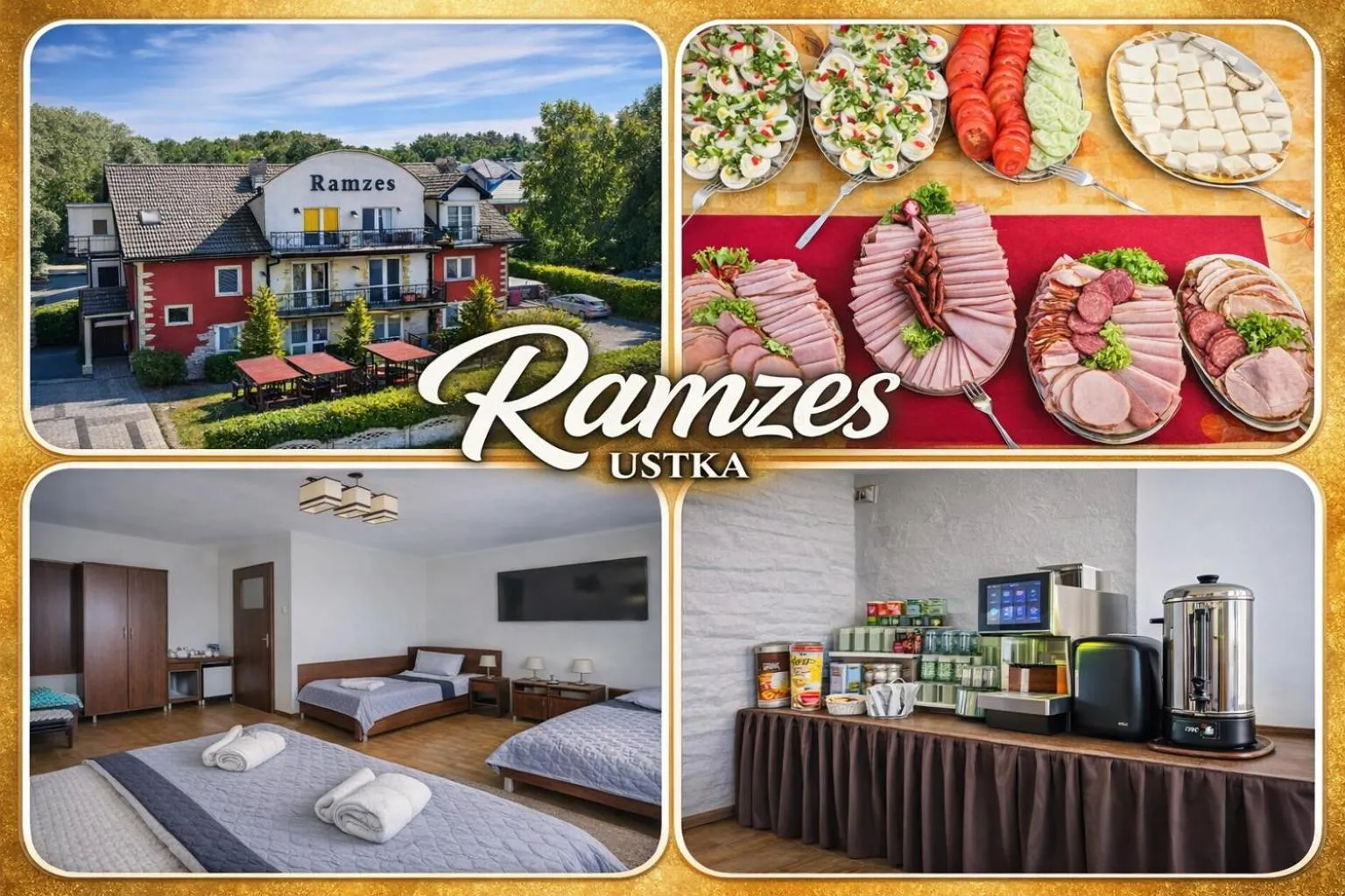 RAMZES-pokoje z balkonami,parking,Blisko do plaży Ustka