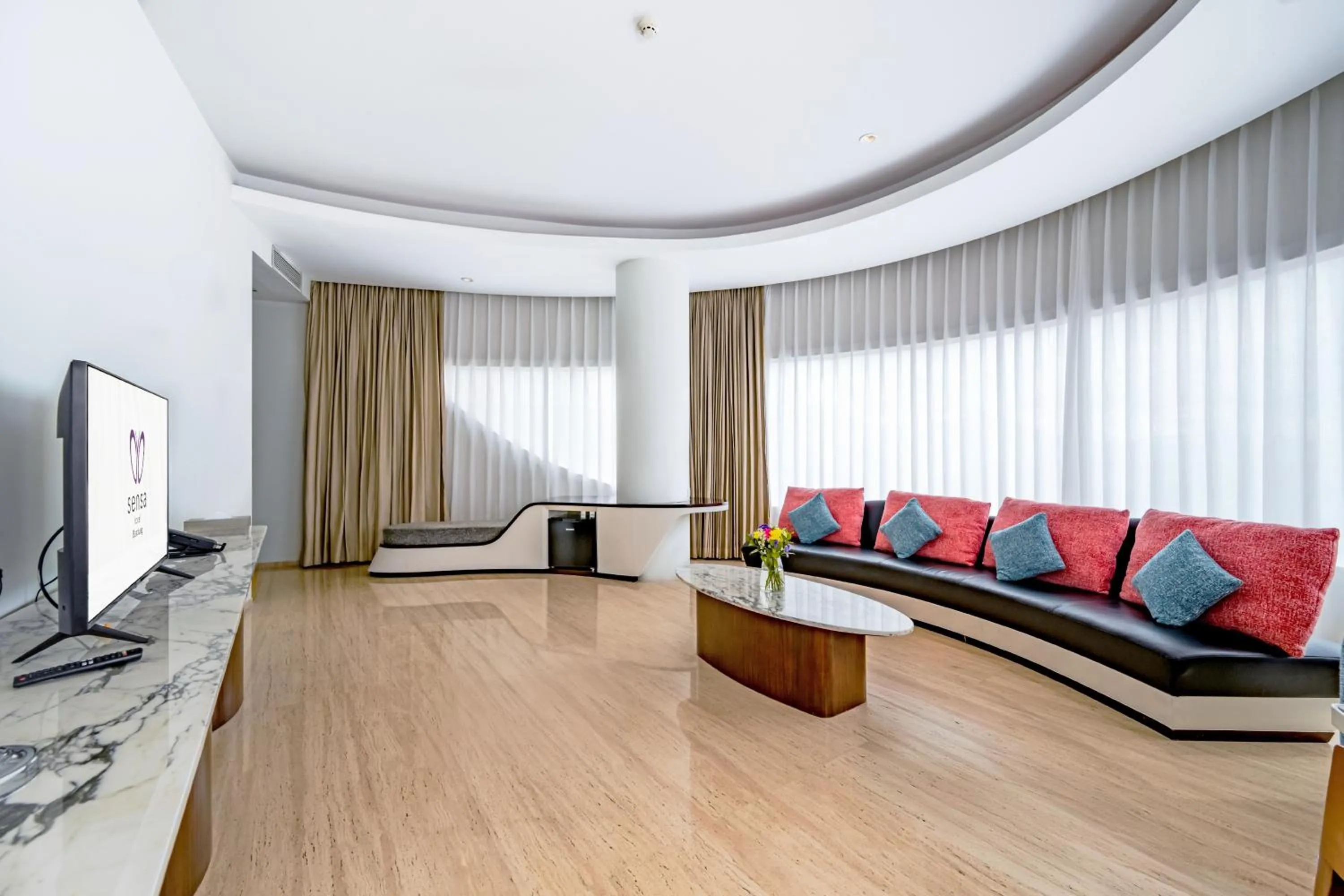 Living room in Sensa Hotel Bandung
