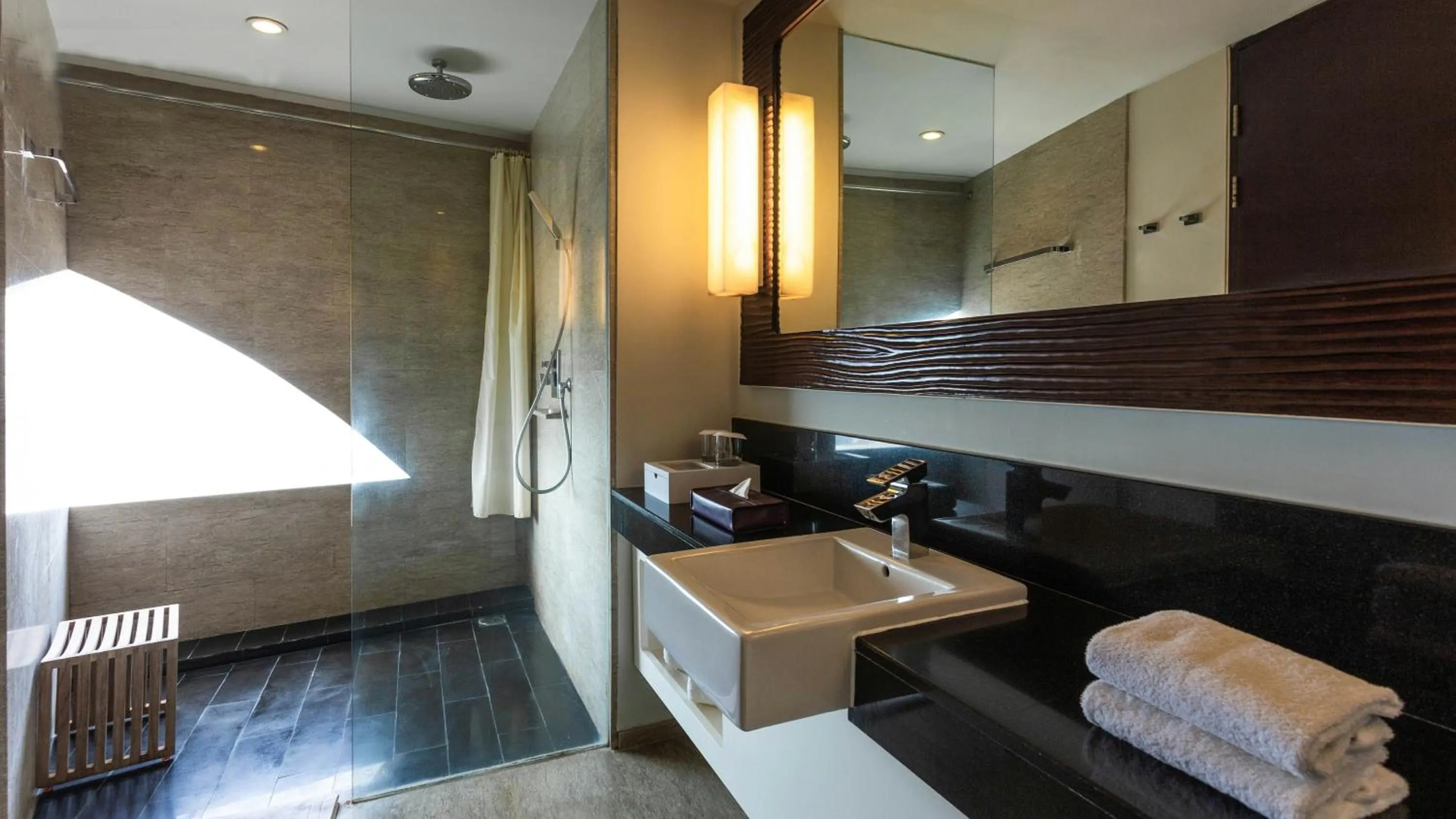 Bathroom in Sensa Hotel Bandung